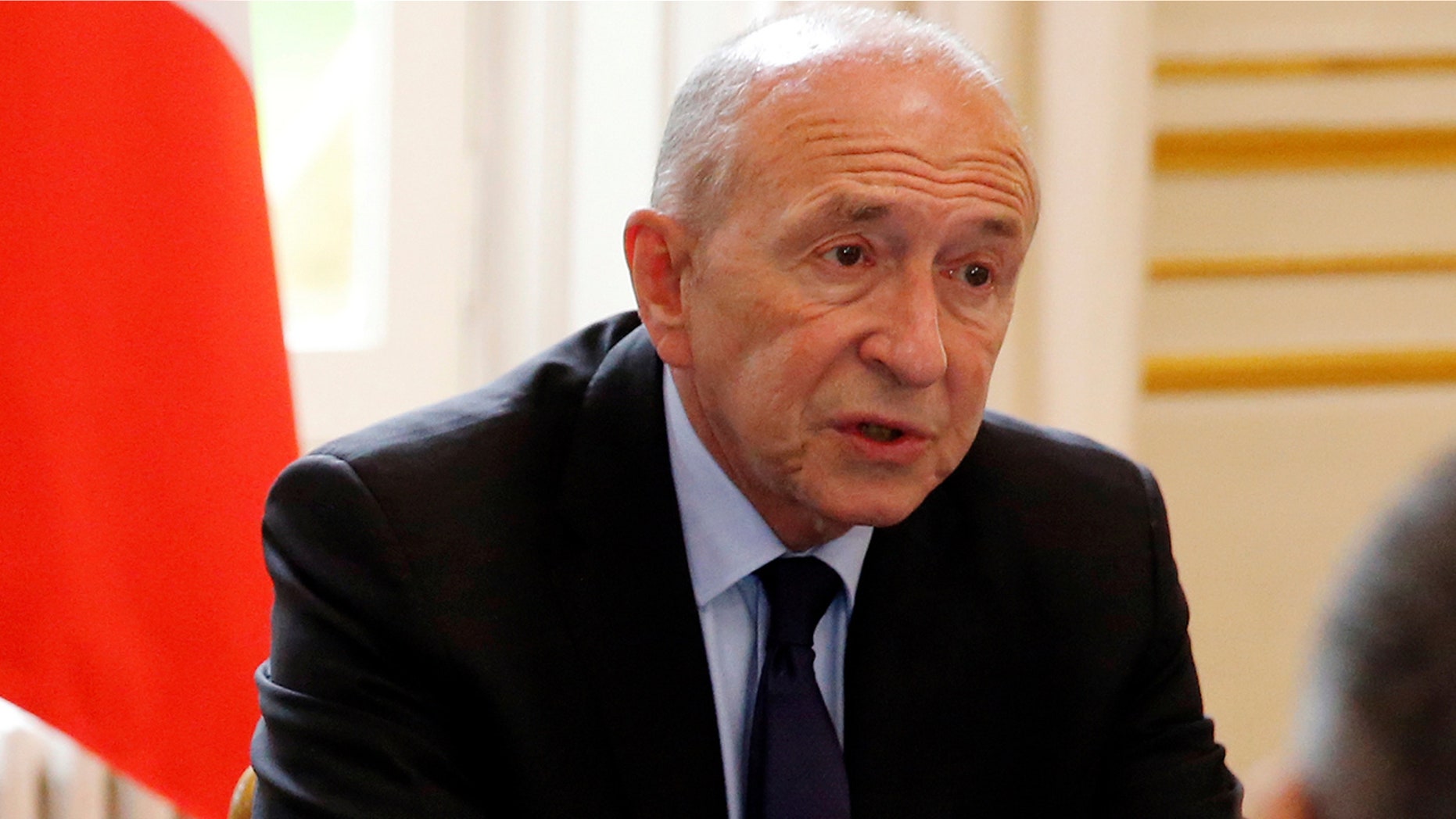 French Interior Minister Gerard Collomb announced Thursday that French authorities had thwarted a possible attack using ricin or explosives, arresting two brothers.