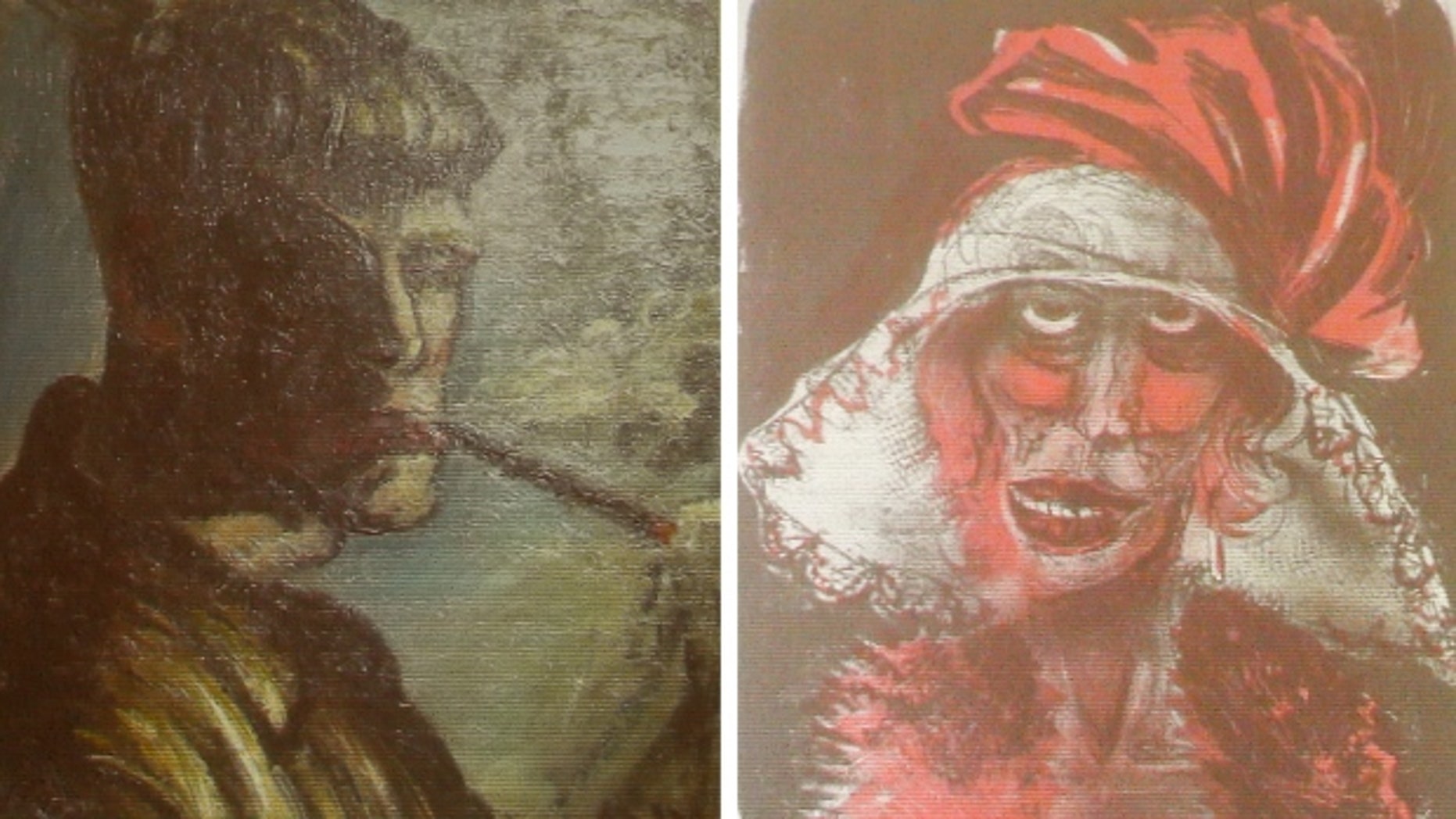 Two formerly unknown paintings by German artist Otto Dix were among the artworks seized in a Munich flat owned by Cornelius Gurlitt, the reclusive elderly son of war-time art dealer Hildebrand Gurlitt, who was authorized by the Nazis to sell art the they stole. (Michael Dalder/Reuters)