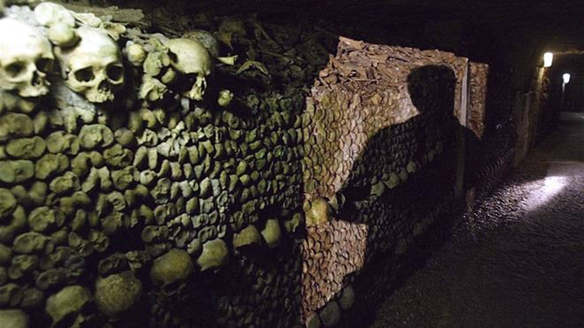 French police say robbers broke into a wine collector's Paris cellar while he was away on vacation, breaking through the cellar wall via the famous "Catacombs" network of passages under the city and making off with nearly $300,000 worth of vintage wines.