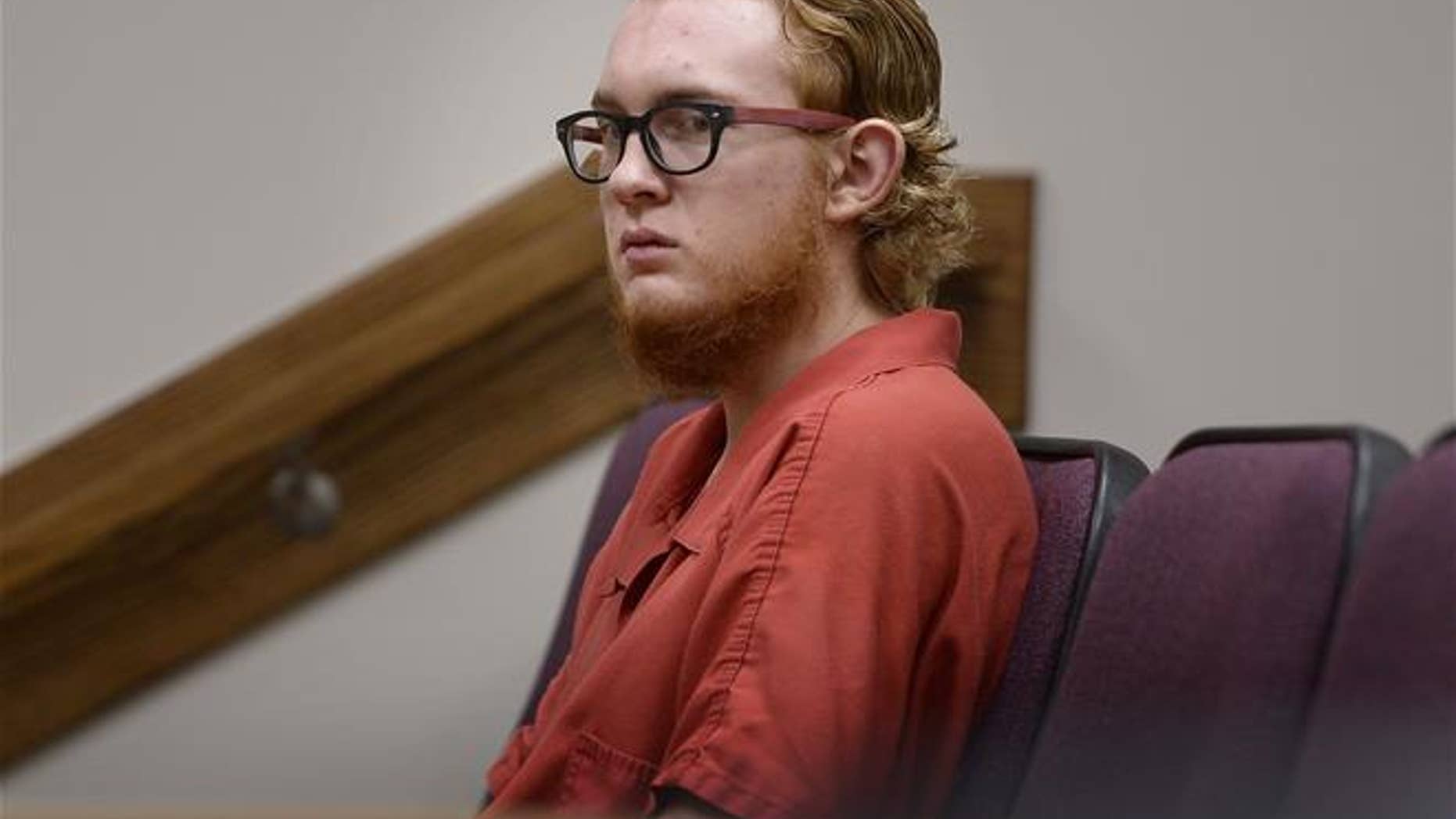 In this Aug. 23, 2017, file photo, defendant Tyerell Przybycien waits for the start of his preliminary hearing in Provo, Utah.