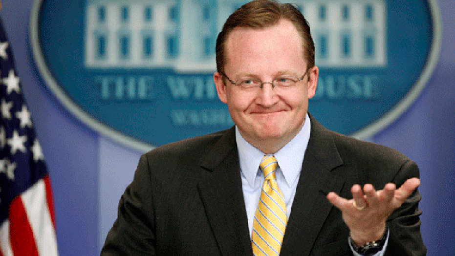 White House Press Secretary Robert Gibbs briefs reporters at the White House in Washington, Wednesday, May 5, 2010. (AP)