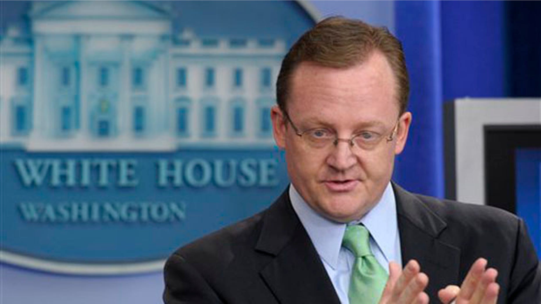 White House Press Secretary Robert Gibbs speaks at the daily briefing at the White House July 12. (AP Photo)