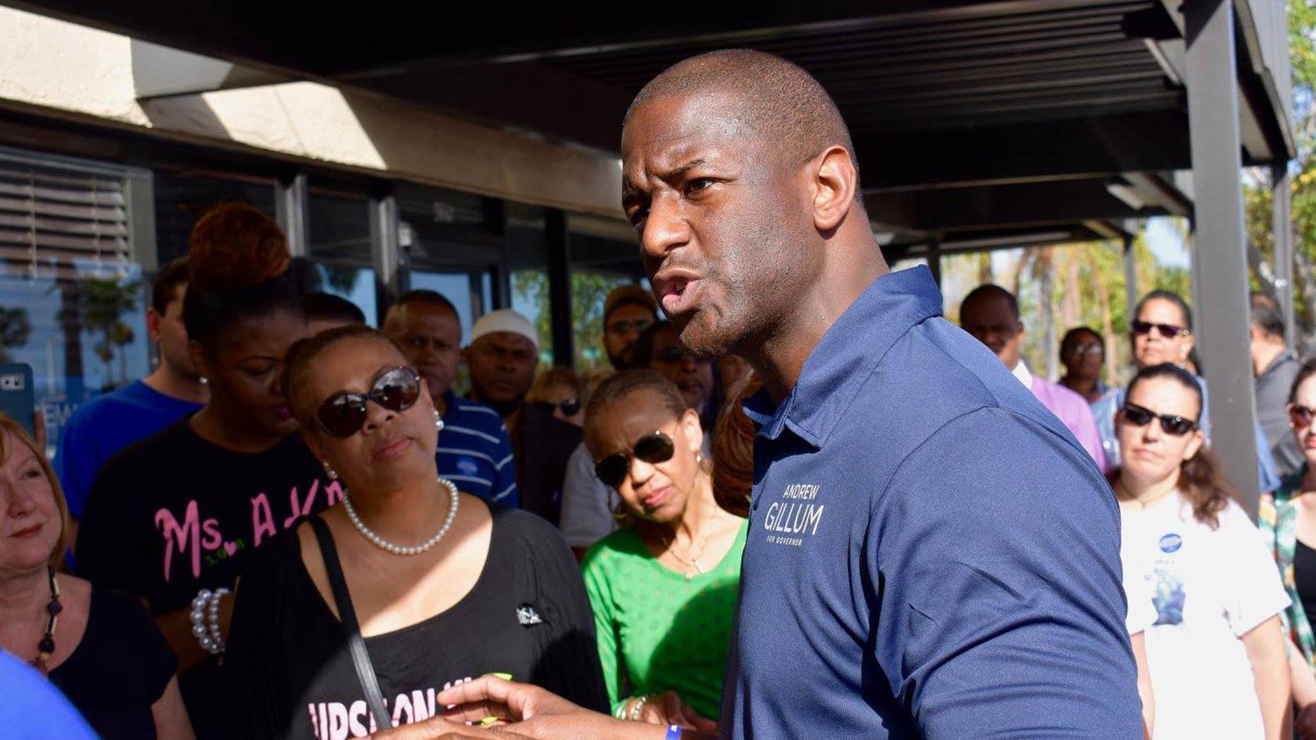 Andrew Gillum, mayor of Tallahassee, Fla., is seeking the state's Democratic gubernatorial nomination.
