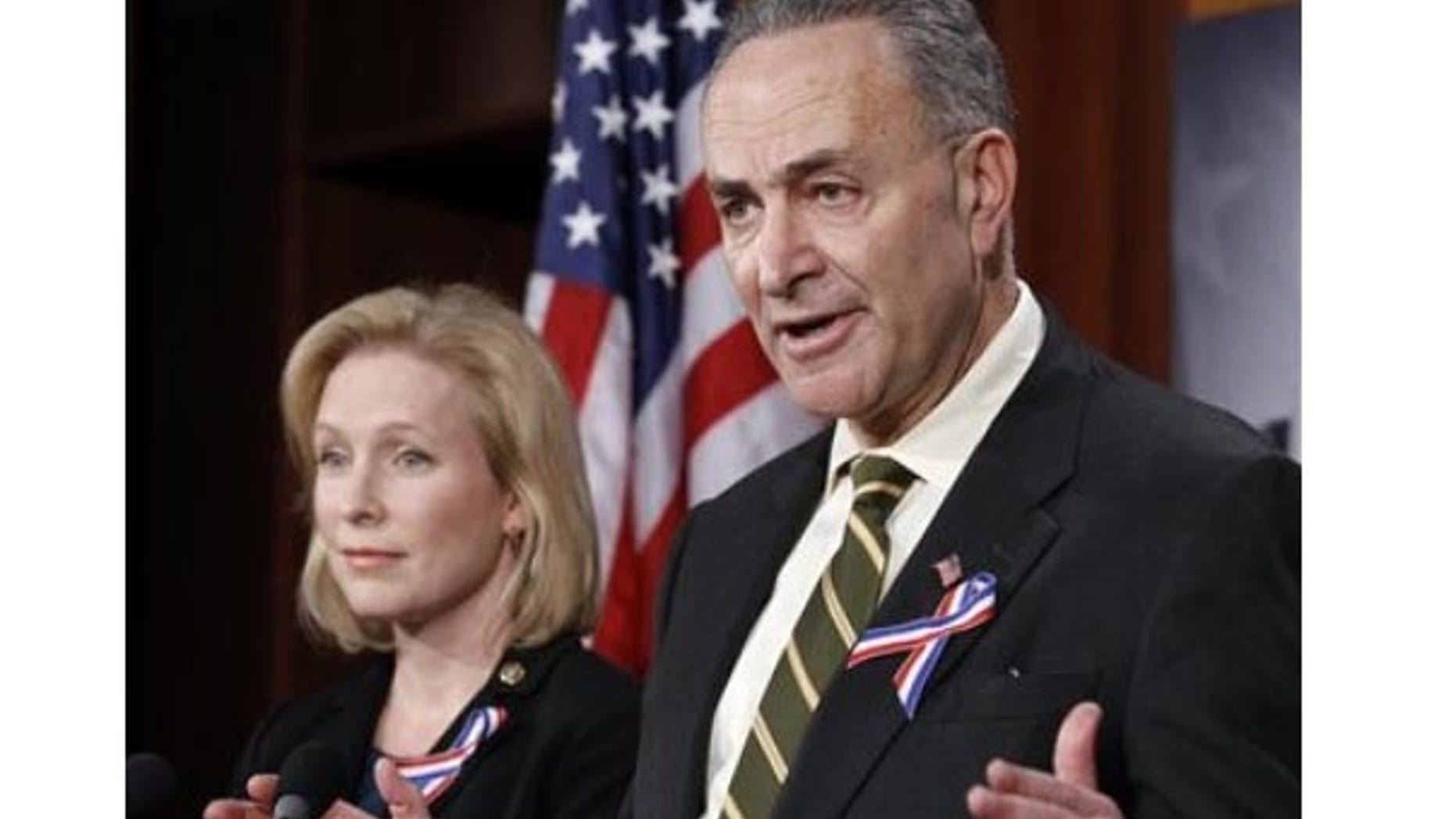 Sunday: Democratic Sens. Kirsten Gillibrand and Charles Schumer of New York say they've made changes to a health care bill for first responders that they think will attract the Republican support they need for passage.