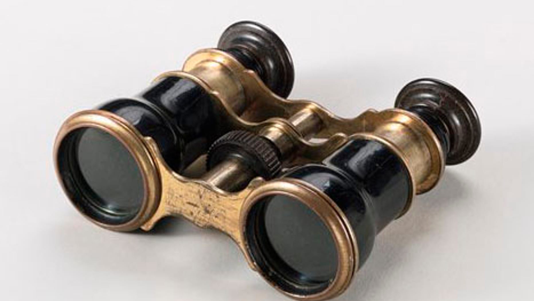The opera binoculars Lincoln had with him that fateful night of his assasination at Ford's Theatre.