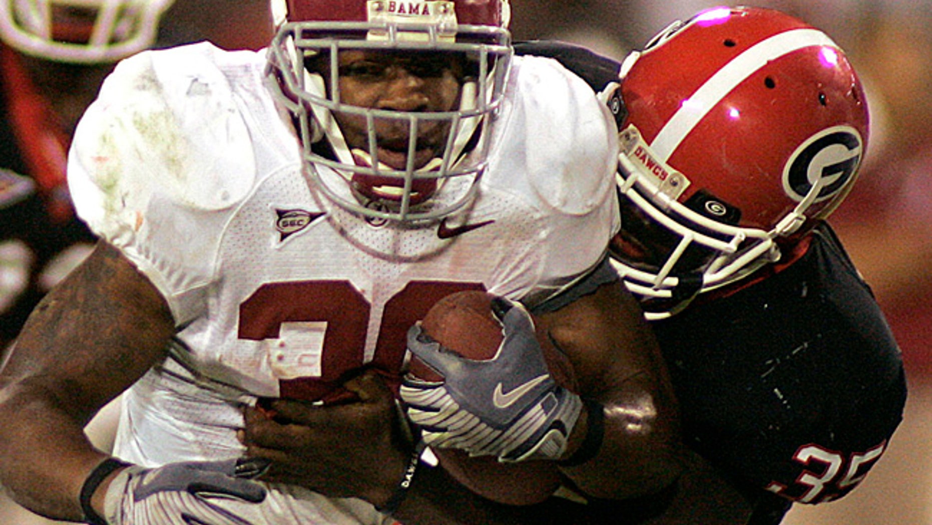 Running back Glen Coffee played for Alabama before his season in the NFL.
