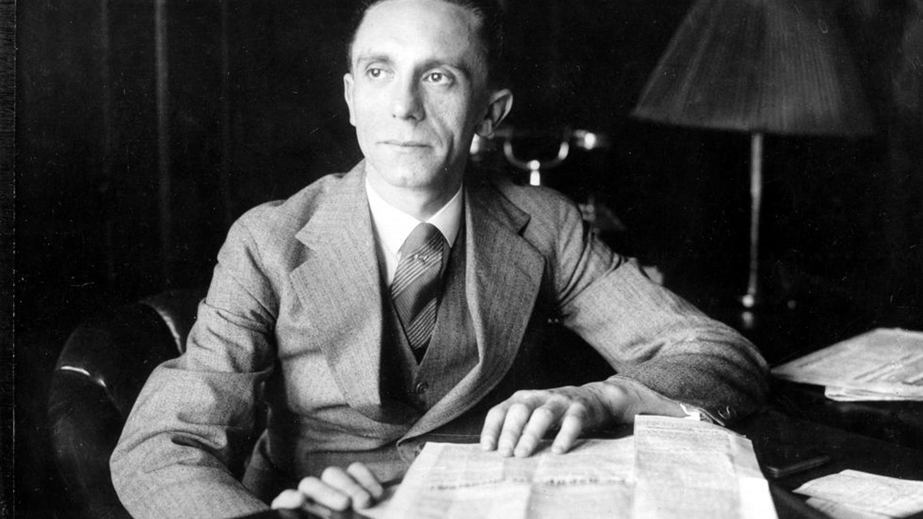 Joseph Goebbels in the 1930s.