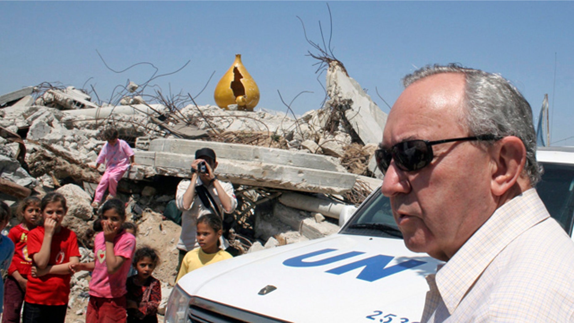 June 3, 2009:(file photo) Richard Goldstone said, "If I had known then what I know now, the Goldstone Report would have been a different document."