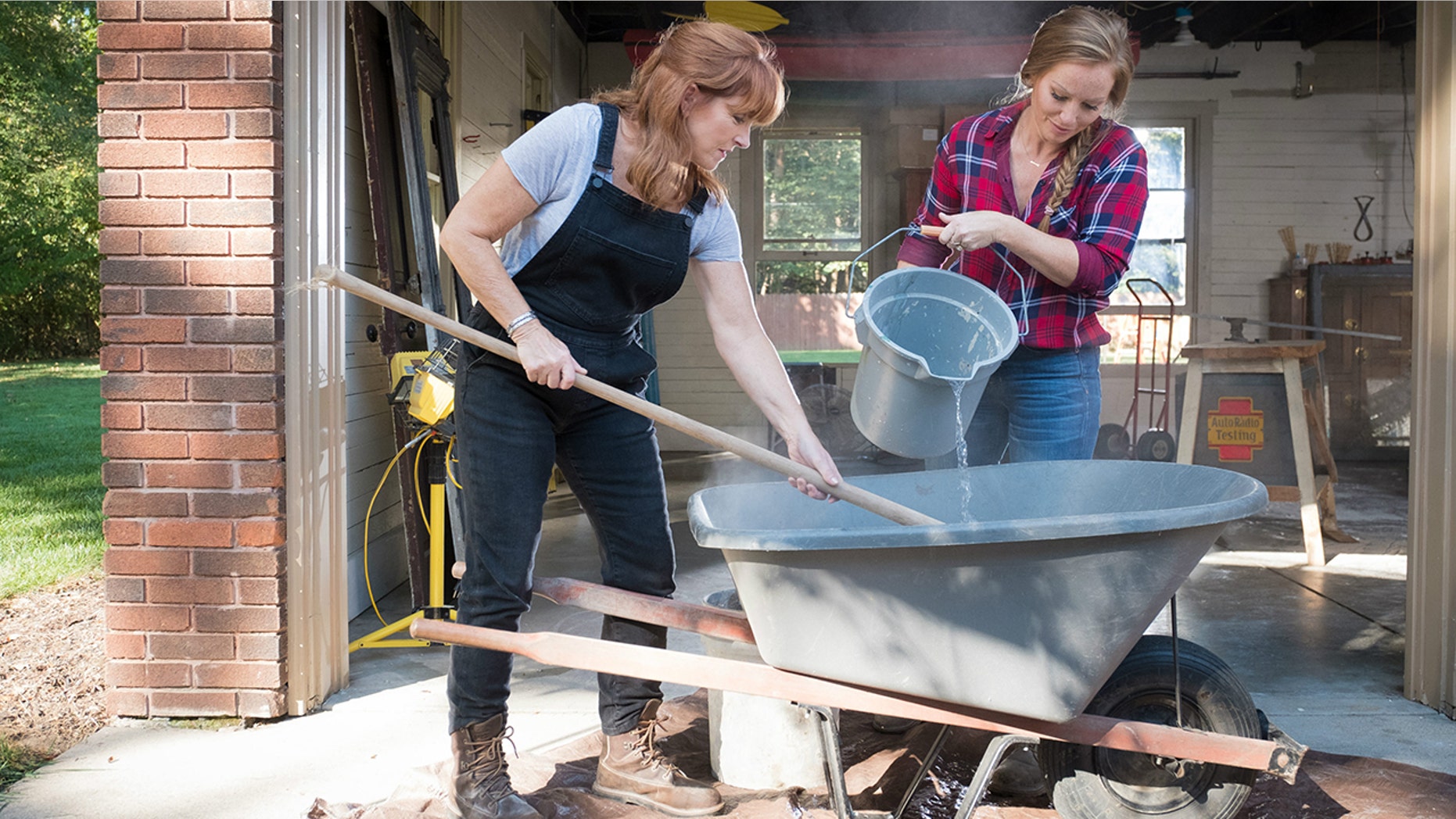 Karen E. Laine (left) and Mina Starsiak are the stars of HGTV's "Good Bones."