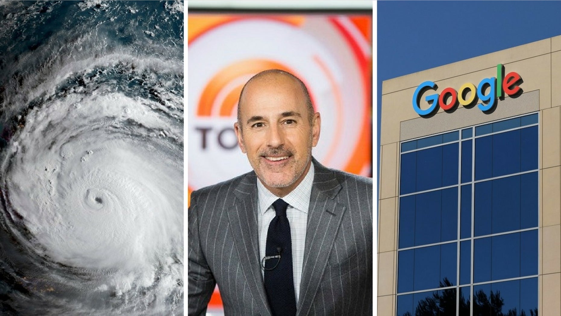 Google revealed Matt Lauer and Hurricane Irma were 2017’s top searches.
