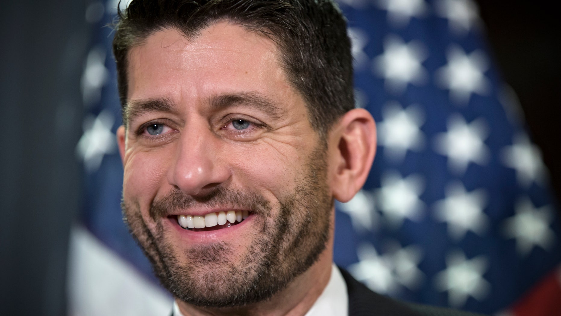 Dec. 8, 2015: Speaker of the House Paul Ryan speaks at a news conference following a closed-door GOP caucus meeting.