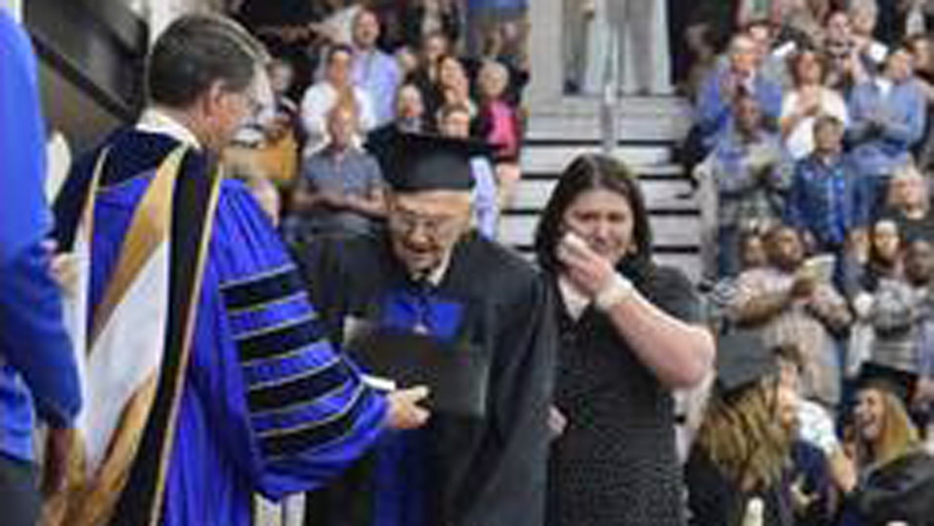 Horace Sheffield has graduated college at 88-years-old.