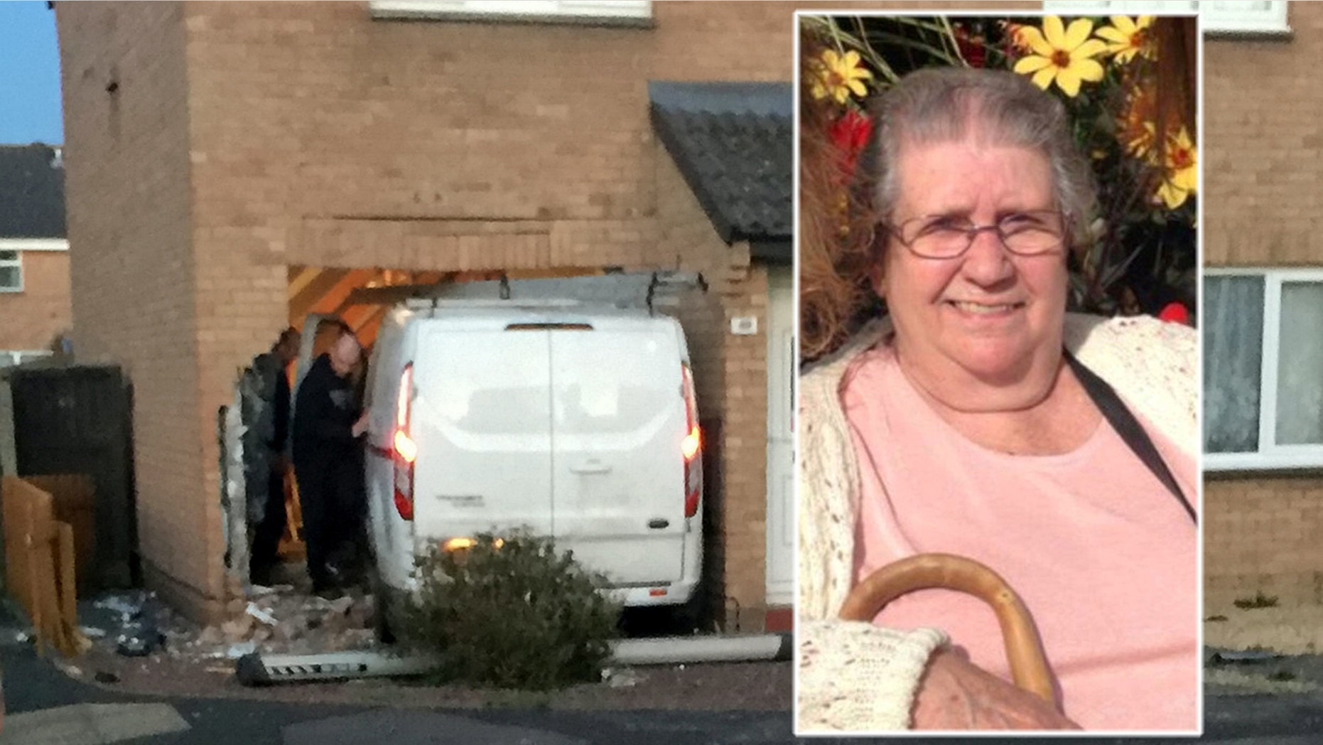 Relatives provided a photo of Joan Woodier, who was killed when a van crashed into her home.