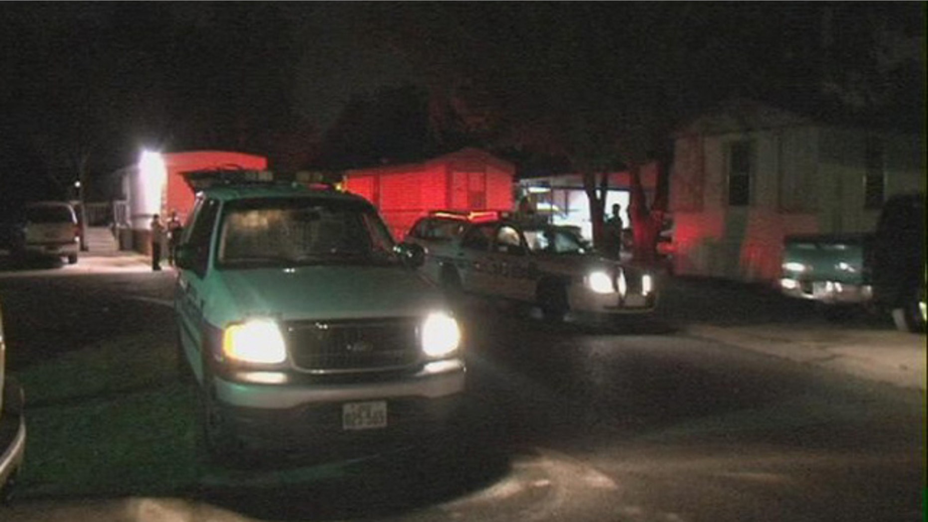 Aug. 20: Houston Police investigate scene of shooting.
