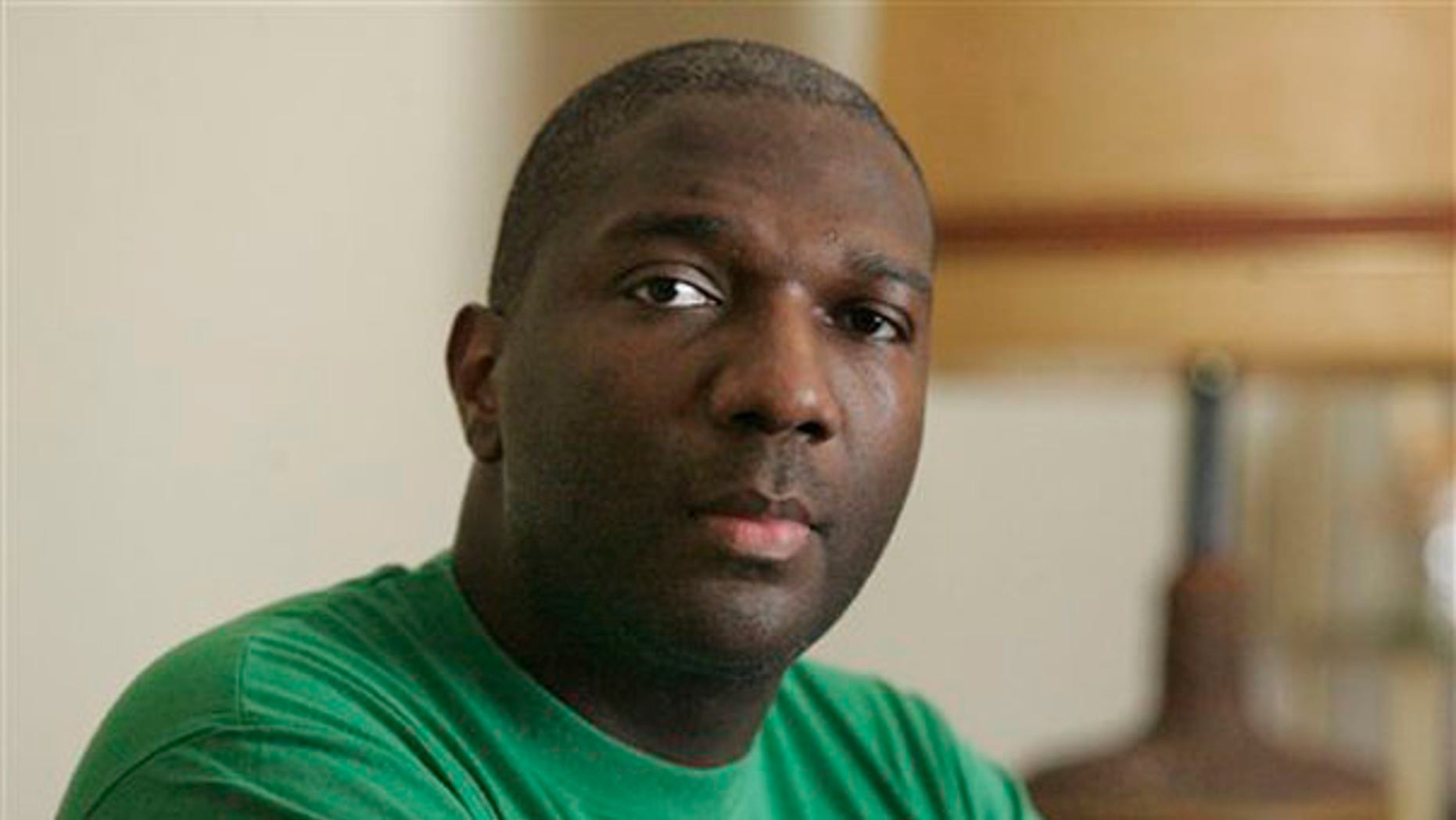 South Carolina Democratic Senate candidate Alvin Greene poses for a photo in Manning, S.C., June 9. (AP Photo)