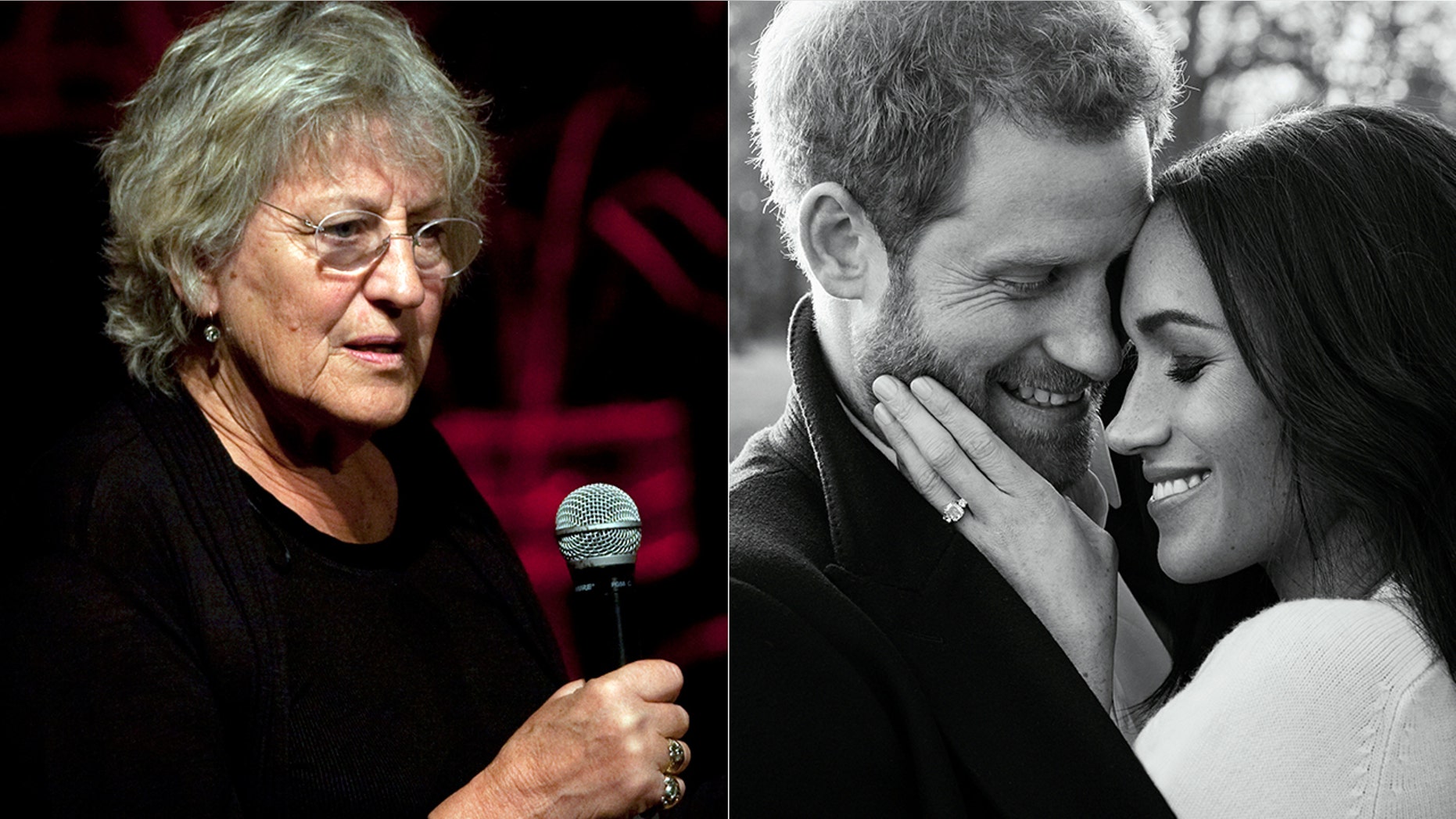 Feminist Germaine Greer, left, has a grim prediction about the upcoming royal wedding.