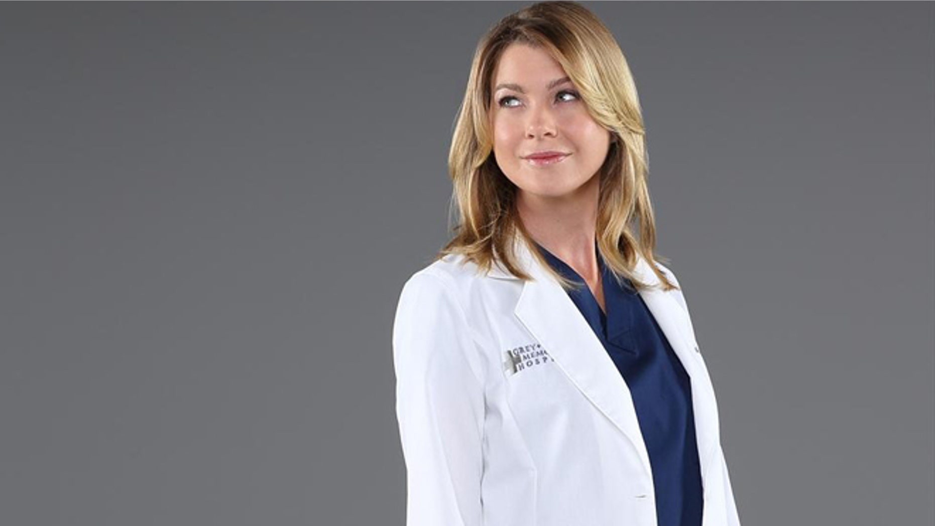 "Grey's Anatomy" stars Ellen Pompeo as Dr. Meredith Grey.