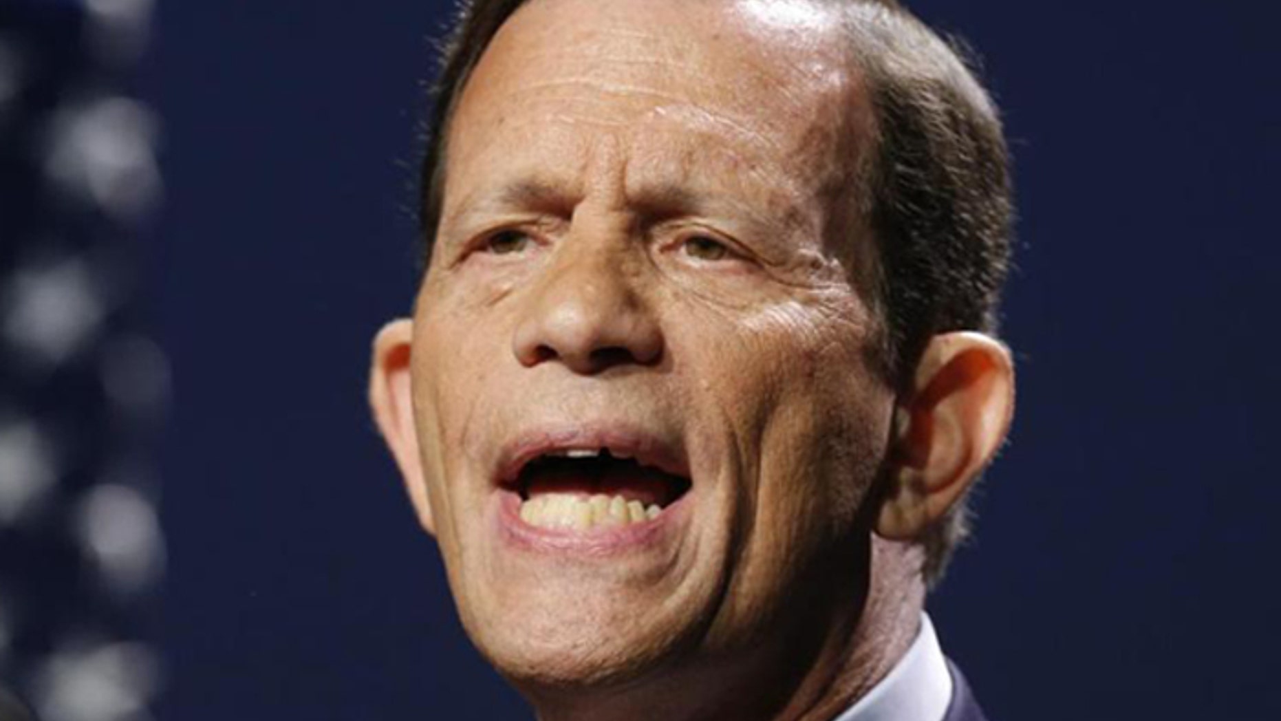 Massachusetts Treasurer Steven Grossman was in agony during a debate Tuesday night. (AP)