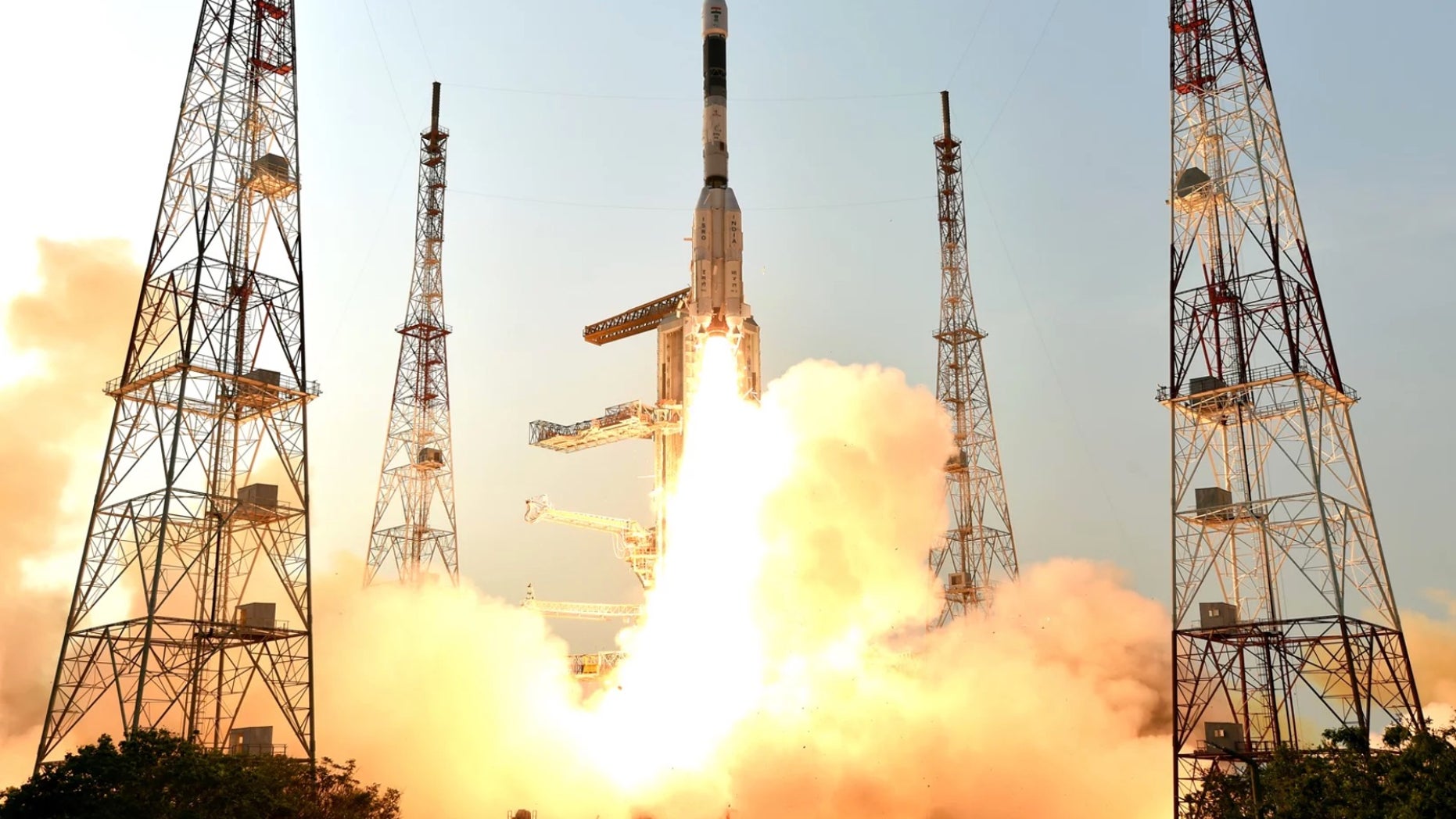 The Indian Space Research Organisation successfully launched the GSAT-6A communications satellite on March 29, 2018, on a Geosynchronous Satellite Launch Vehicle rocket, but lost contact with the satellite on March 30.