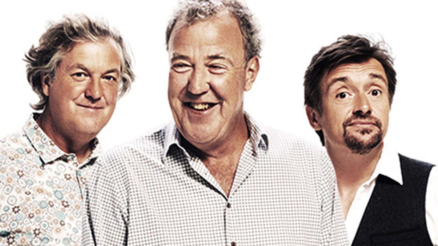 'The Grand Tour' cast James May, Jeremy Clarkson and Richard Hammond