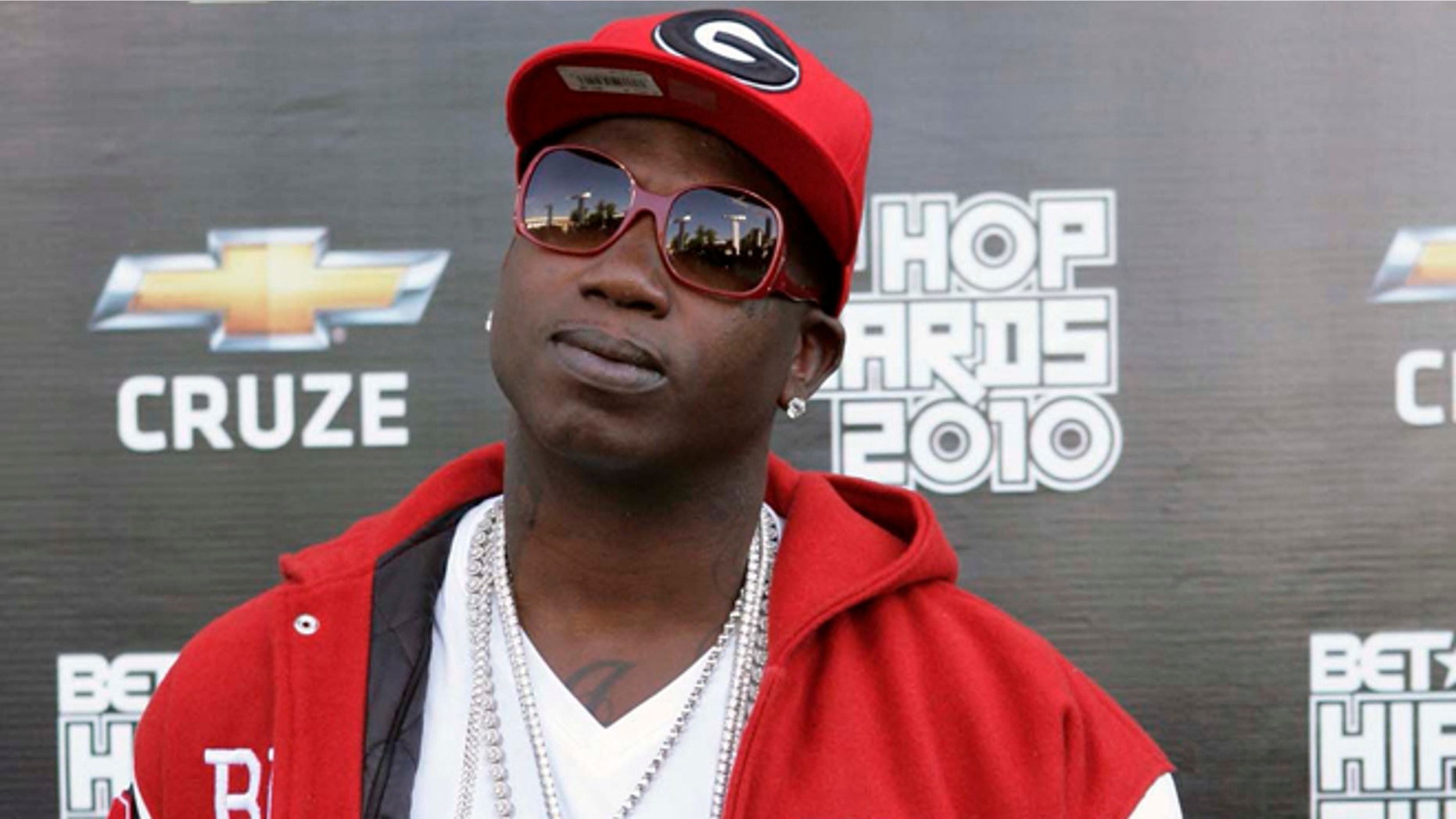 Oct. 2, 2010: In this file photo, rapper Gucci Mane arrives on the red carpet for the BET Hip Hop Awards in Atlanta.