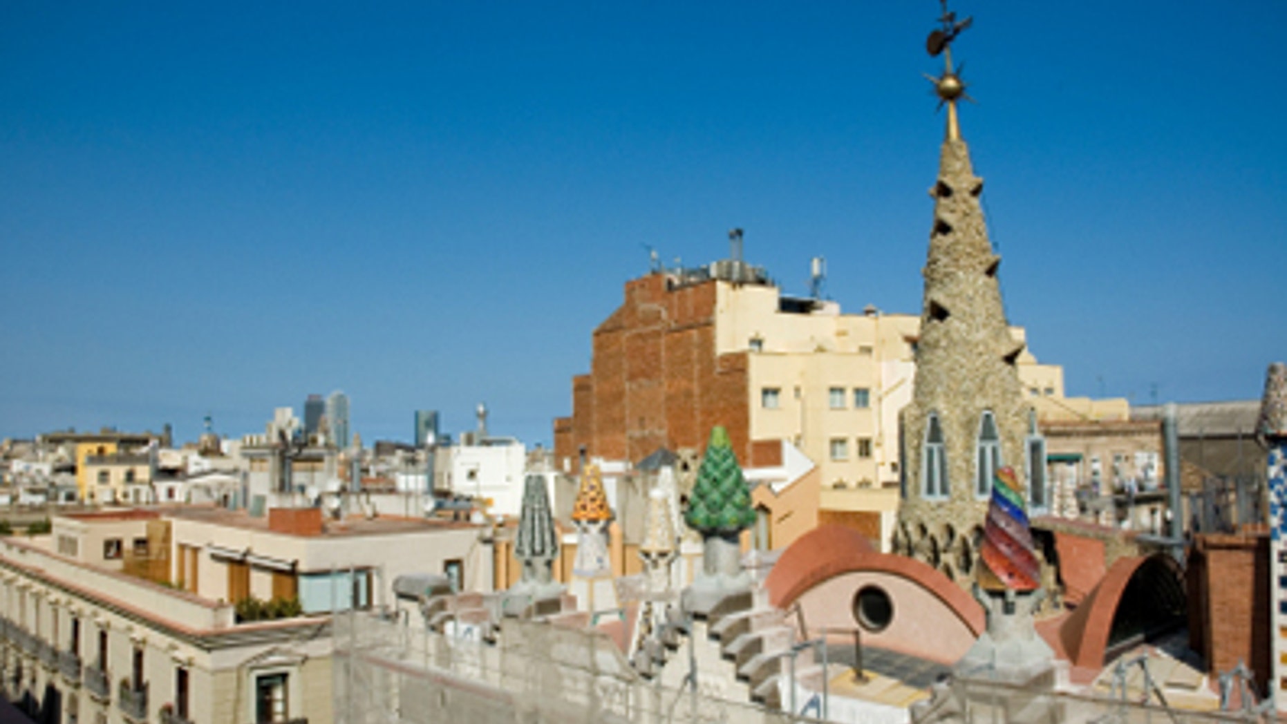 Rooftop of Palau Guell