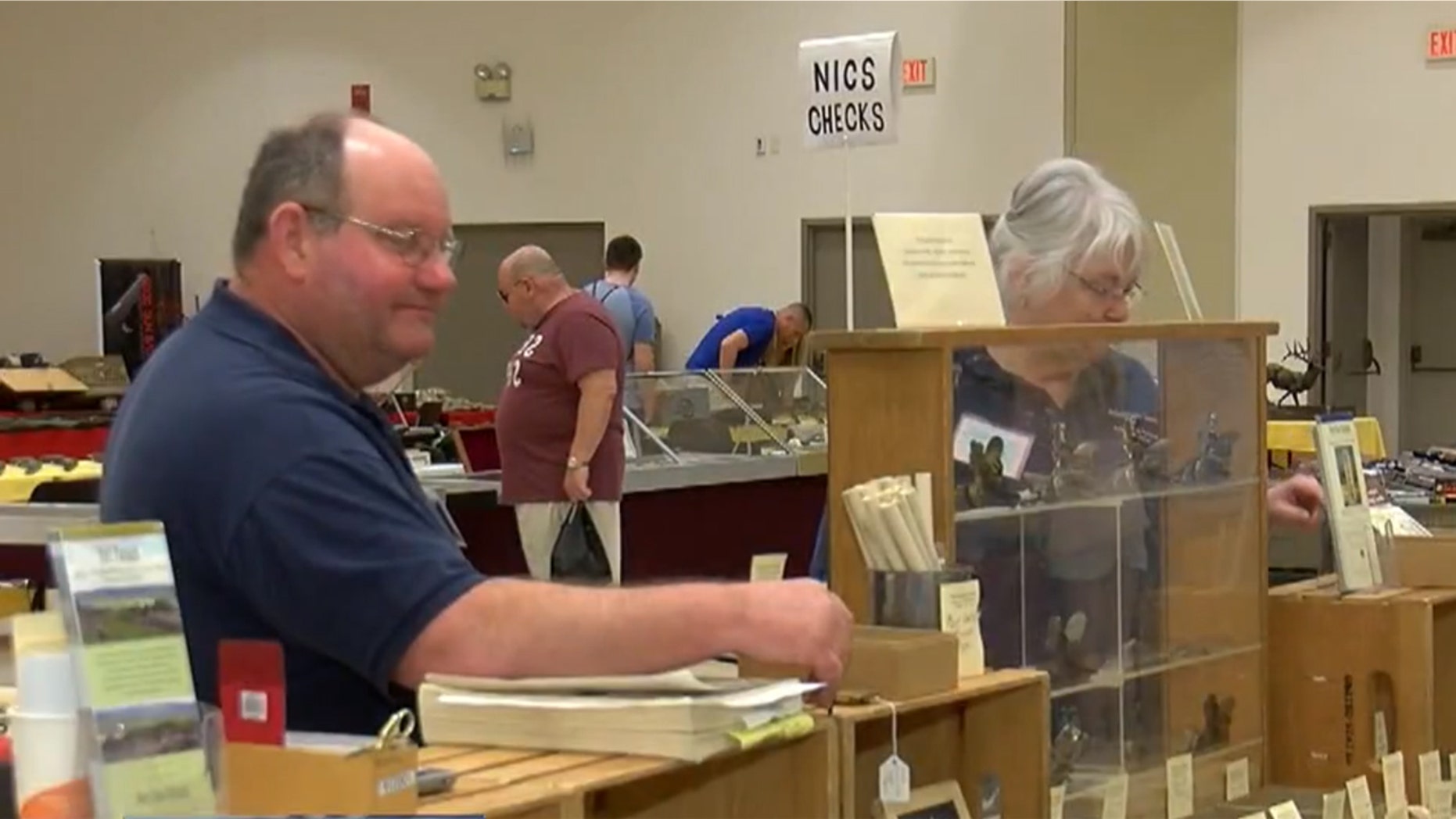 Gun dealer Paul Ackermann said the loss of the gun show in Saratoga Springs will put a 10 percent dent in his business.