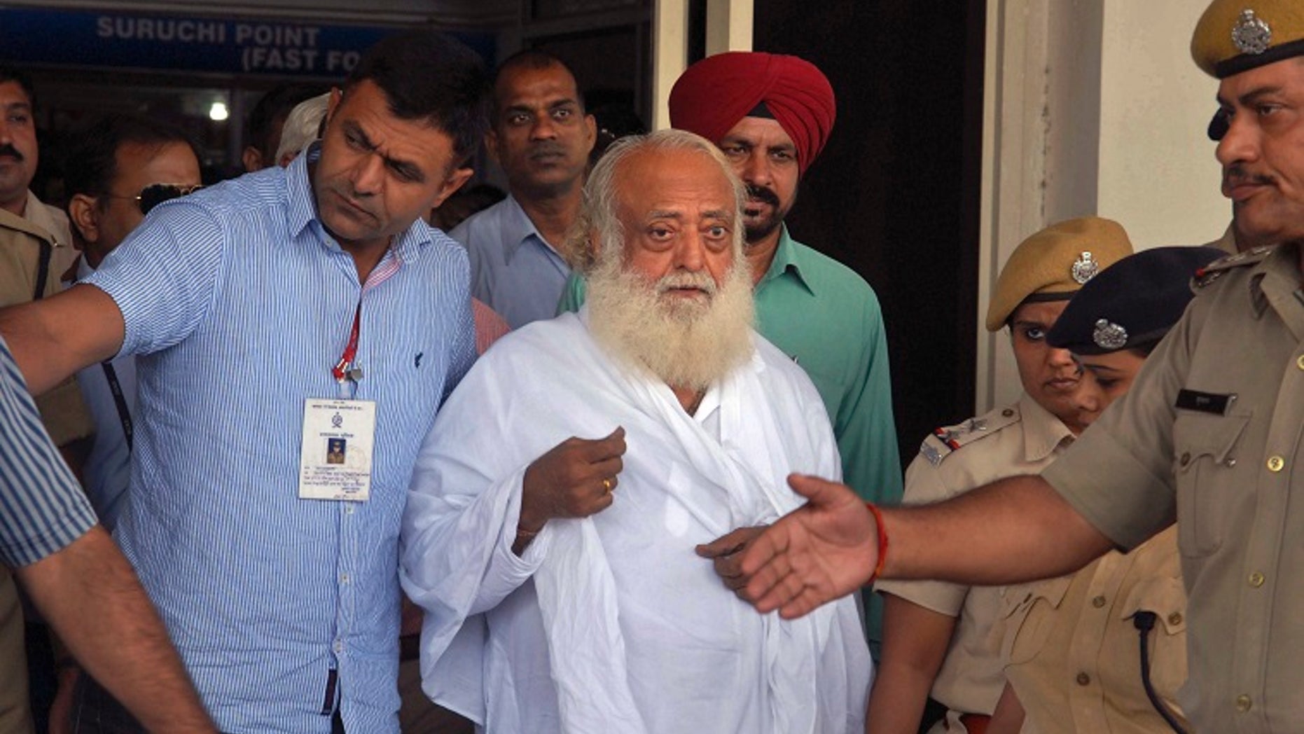 Controversial spiritual guru Asaram Bapu was sentenced to life in prison for raping a teenage girl in 2013.