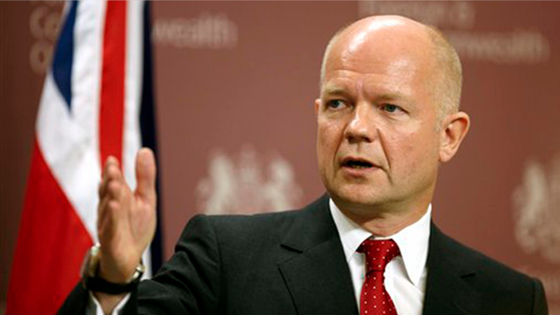 British Foreign Affairs Minister annouced in a press confrence that Britain officially recognizes the Libyan opposition.
