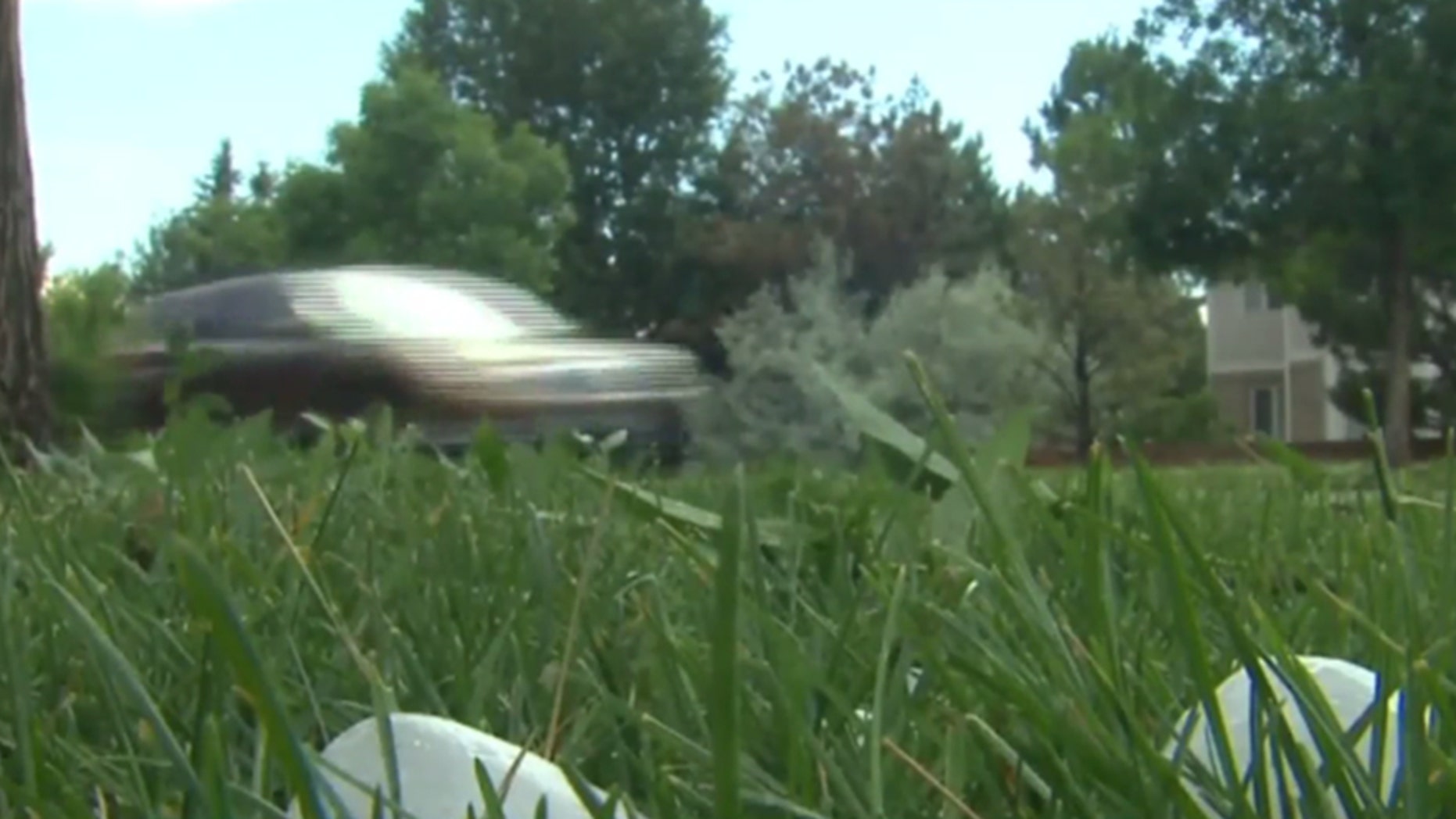The hail arrived in a big way this week across the Denver area.