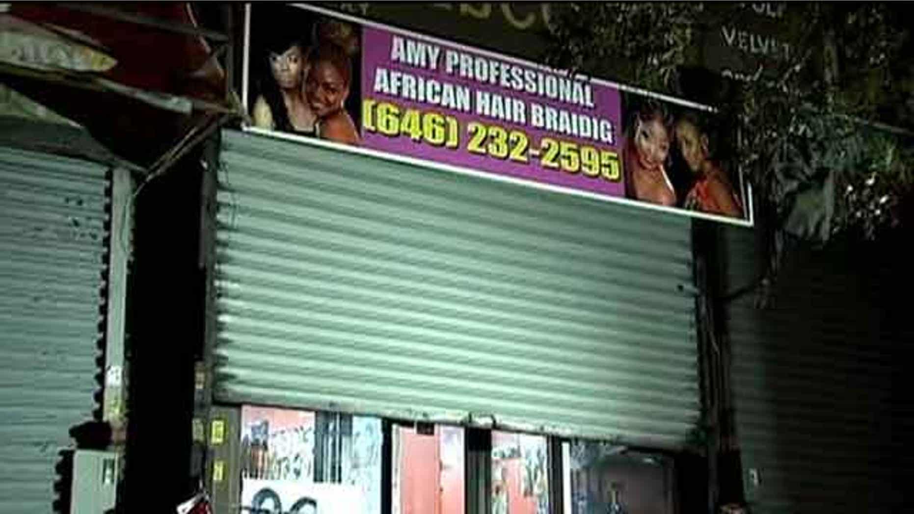 The 40-year-old, whom authorities have identified as a woman, had returned from West Africa 18 days ago when she reportedly keeled over in her chair on Tuesday inside Amy's Professional African Hair Braiding, a Brooklyn hair salon.