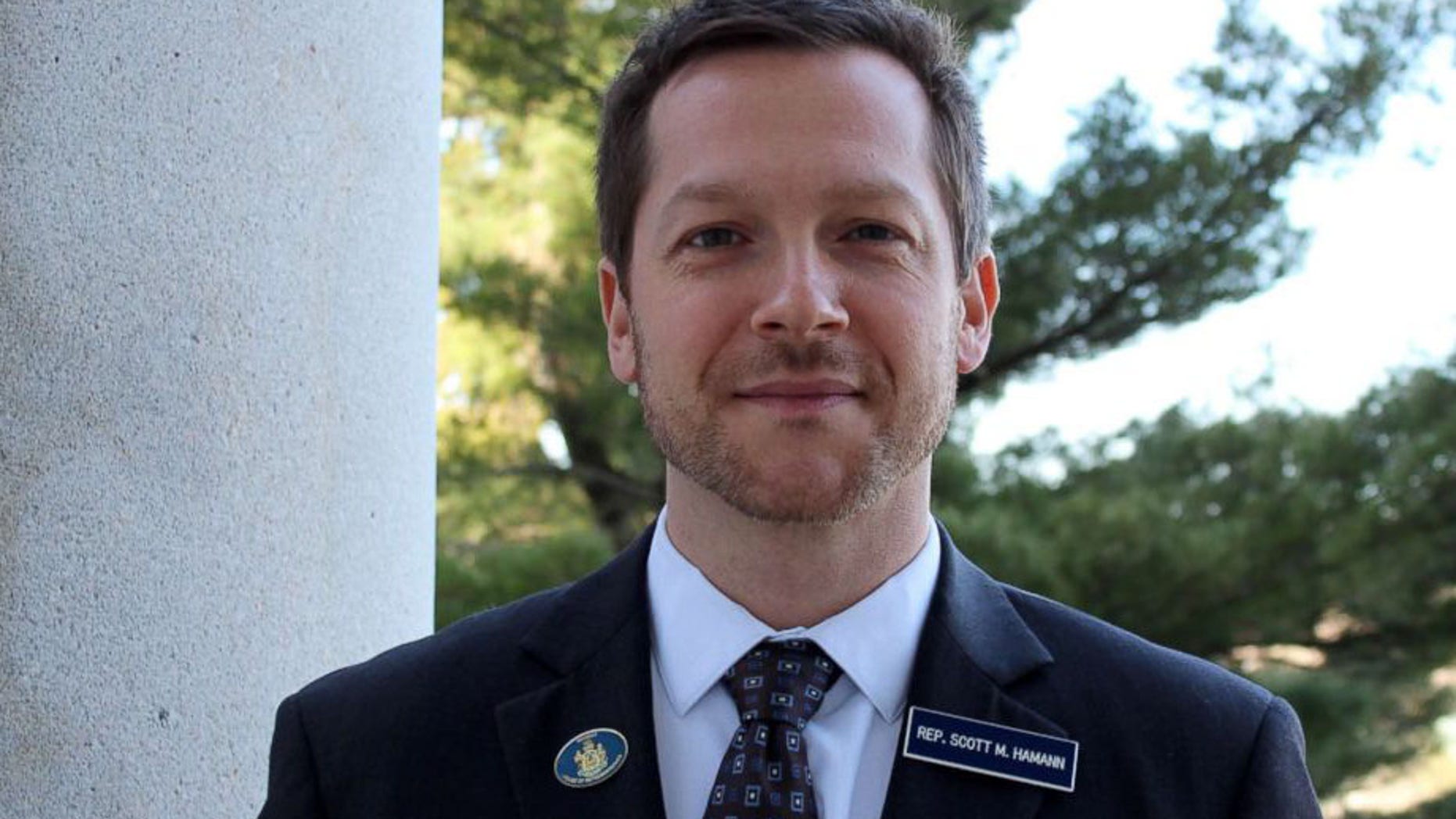 Hamman now says he was trying to draw attention to the "political discourse" in America