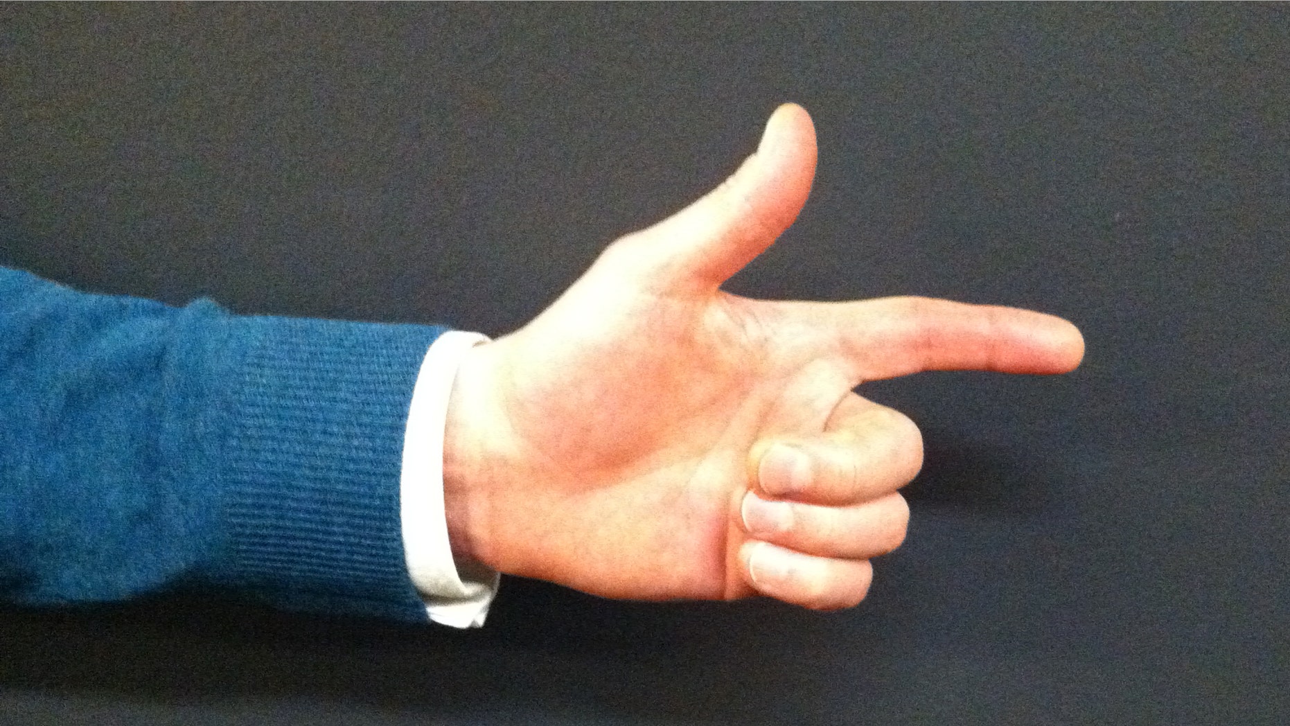 This gesture is getting little kids in trouble.
