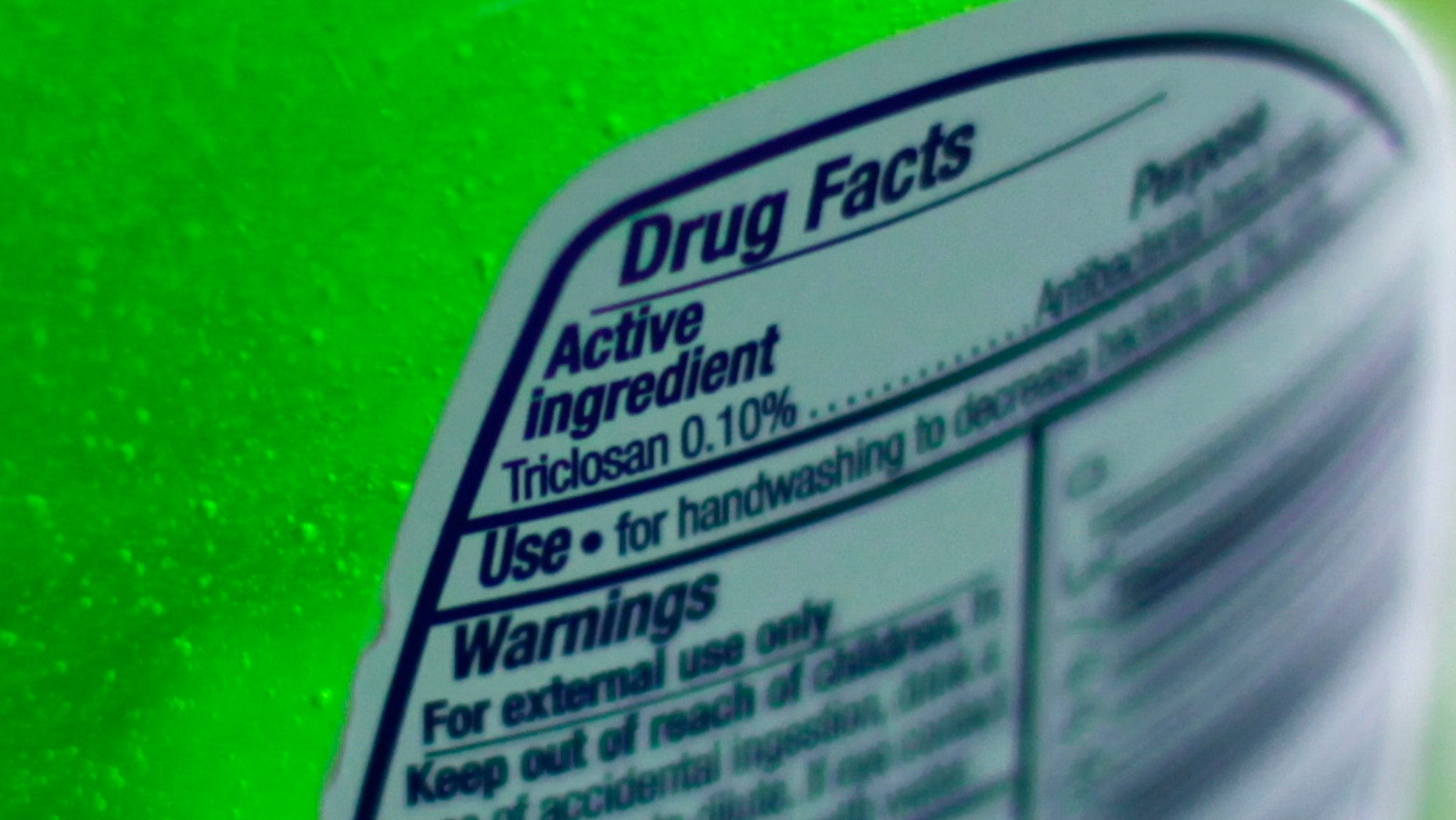 Dawn Ultra antibacterial soap in a kitchen in Chicago. (AP Photo/Kiichiro Sato)