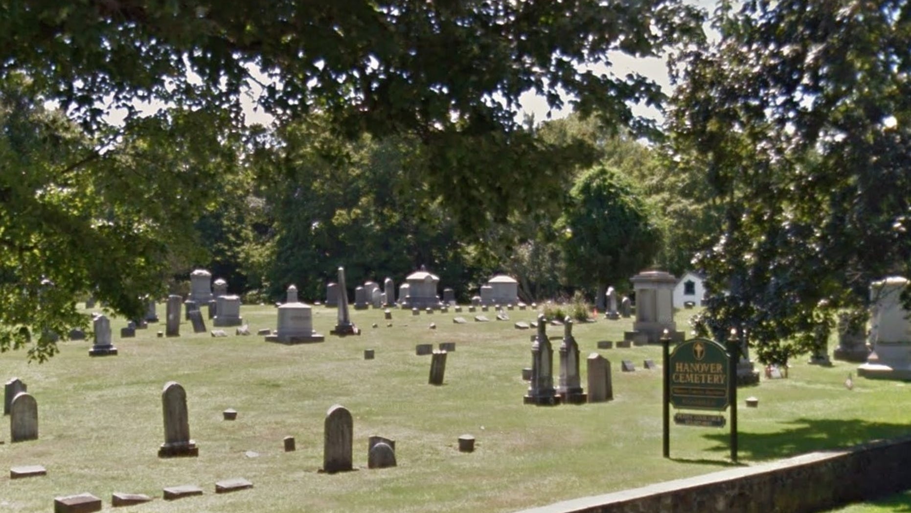 Peter Ferencze, 59, reportedly was rescued Tuesday after he became trapped inside a grave he was digging at Hanover Cemetery in New Jersey.