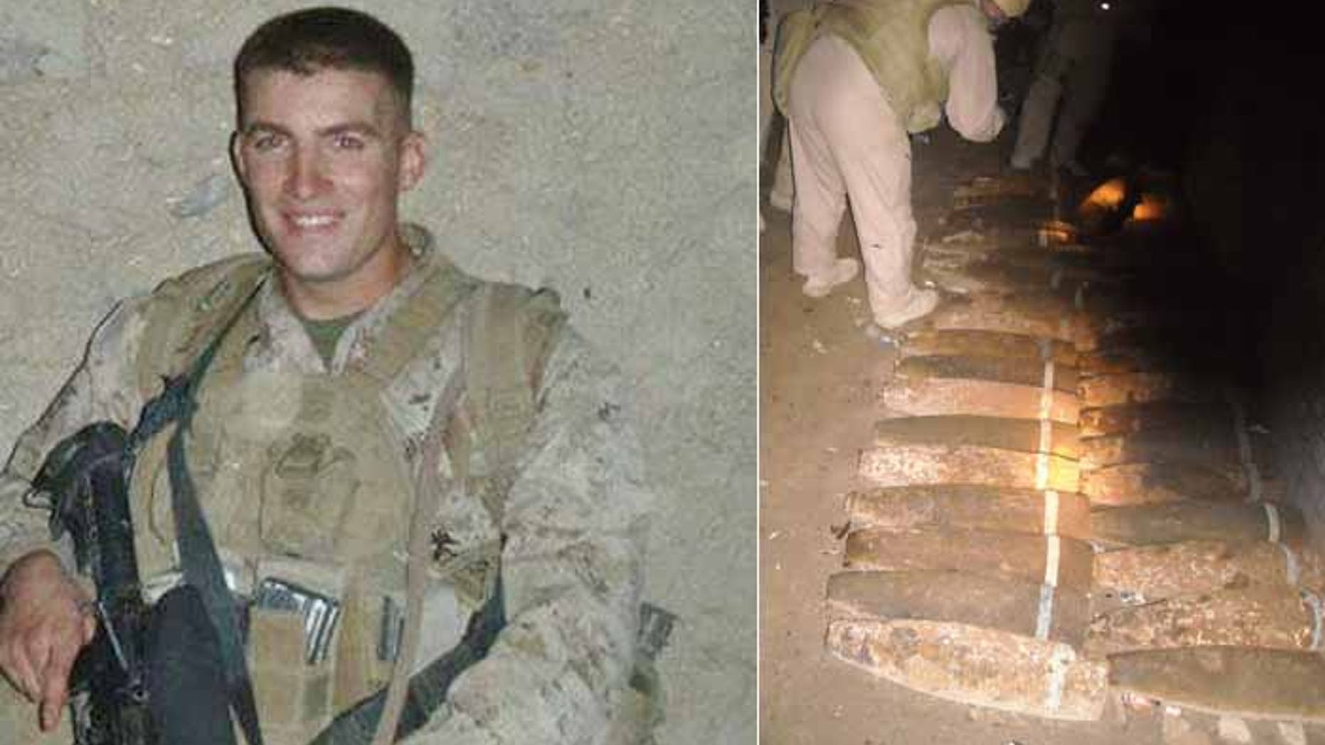 Former Marine Joshua Hartley believes a secret bunker in Iraq held chemical and biological weapons told FoxNews.com in October that his platoon found unspent shells that he said contained chemical weapons.