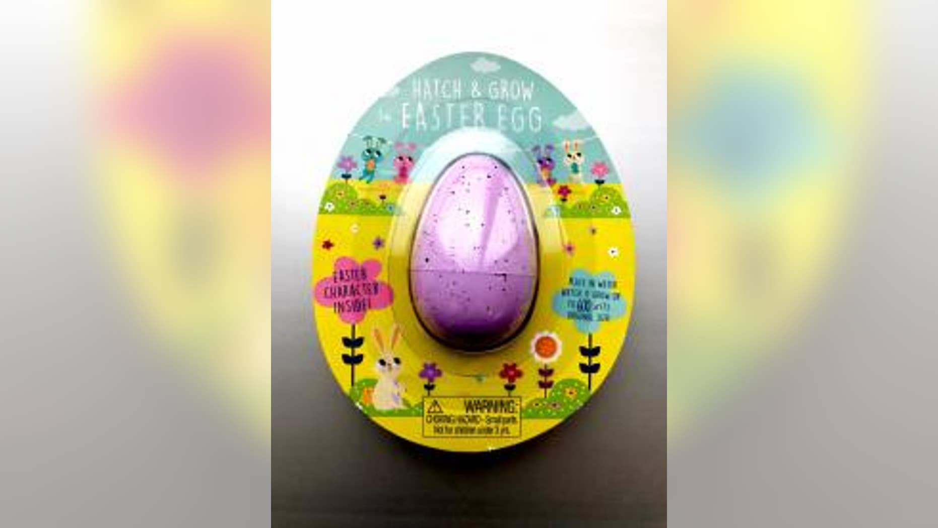 Target issued a recall for water-absorbing egg toys ahead of Easter Sunday.