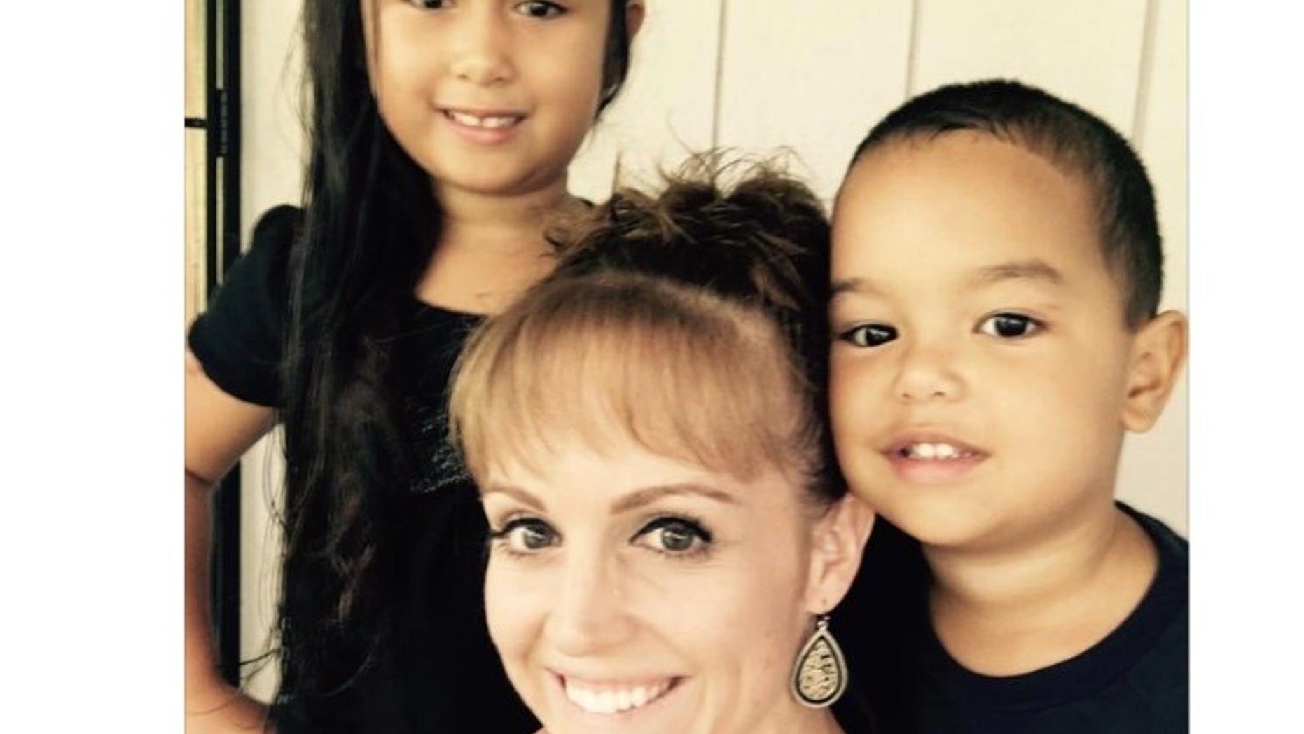 Amber Makuakane said her home was among the properties destroyed by Kilauea's lava. She's a mother of two children.
