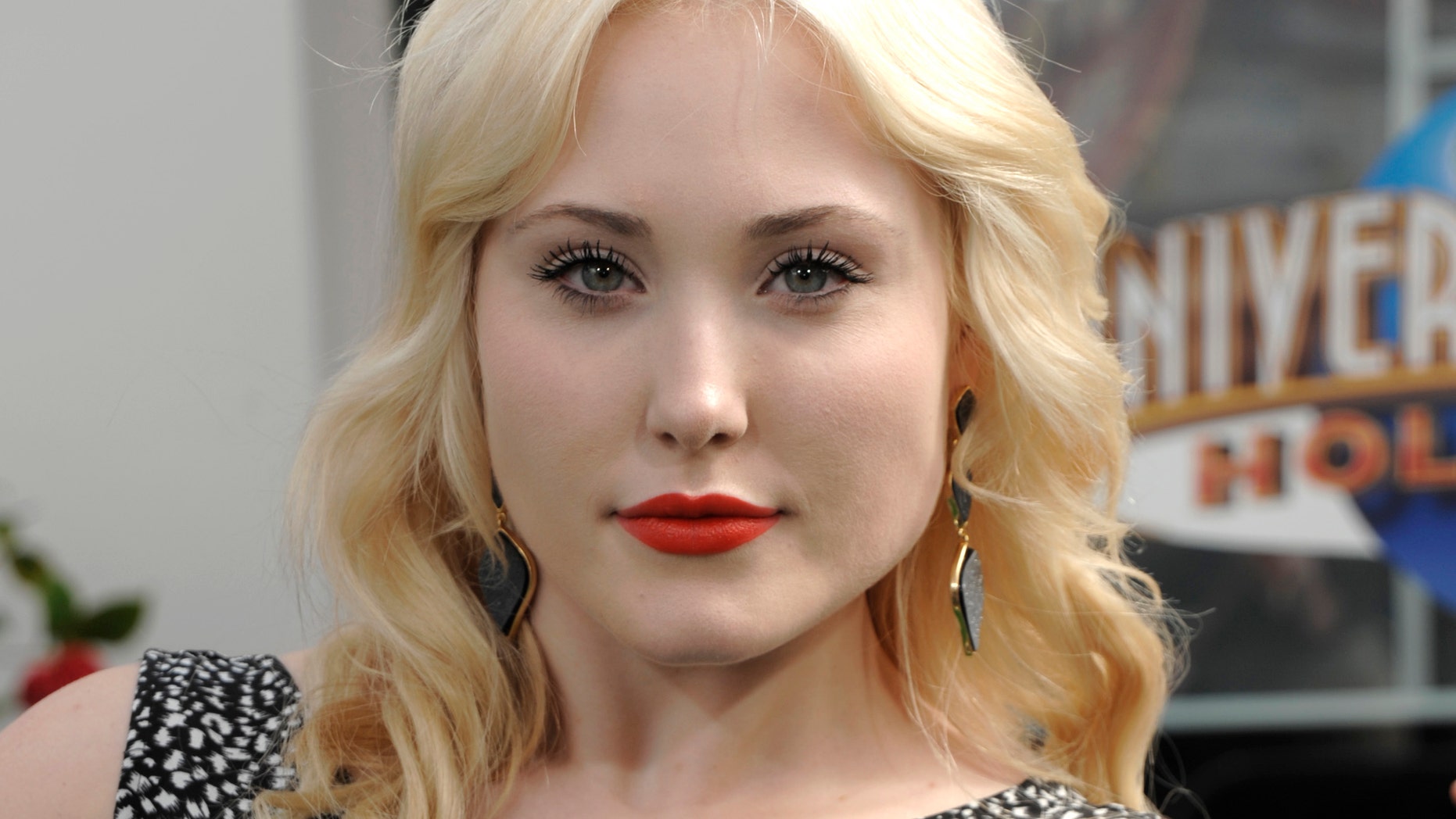 March 27, 2011, actress and model Hayley Hasselhoff at the premiere of "Hop" in Universal City, California.