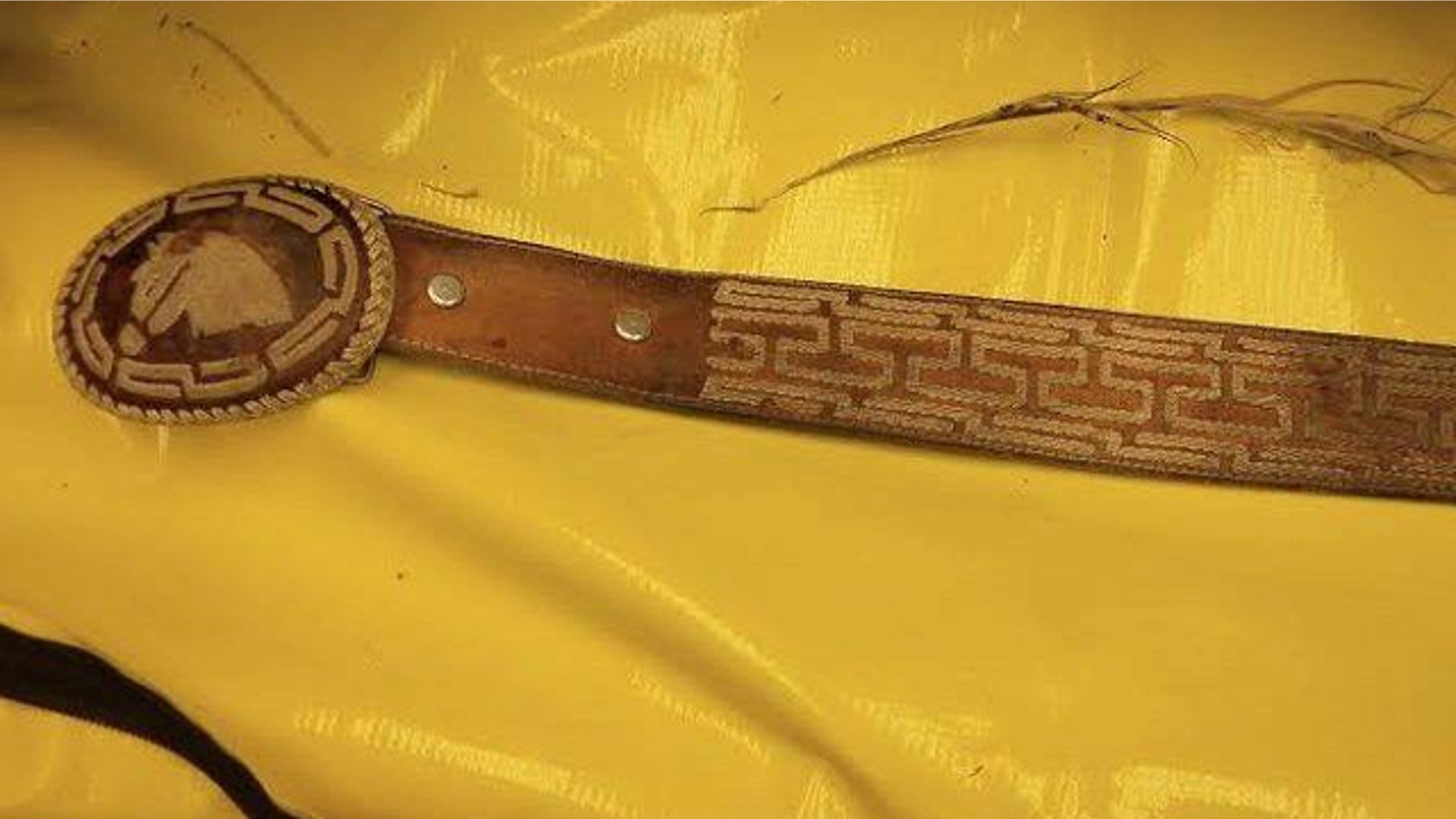 UNDATED: A man whose decapitated body was found in a rural area of Wyoming was wearing a brown leather belt with a distinctive braided design and matching buckle, authorities say.