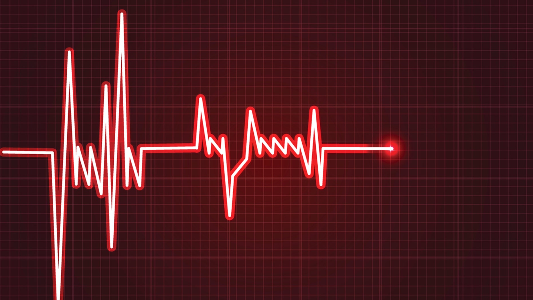 Electrowave heart beat, cardiogram. Pulse vector illustration. eps 10 vector illustration