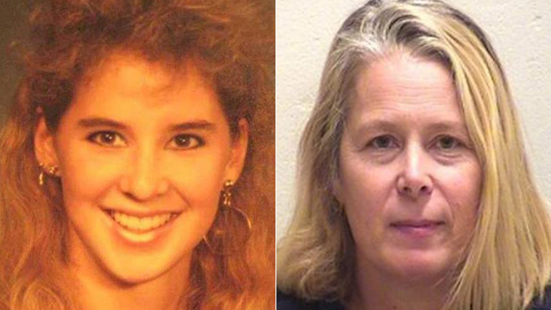 Almost 27 years after the death of Sarah DeLeon, left, police arrested Carolyn Heckert in connection with the case.