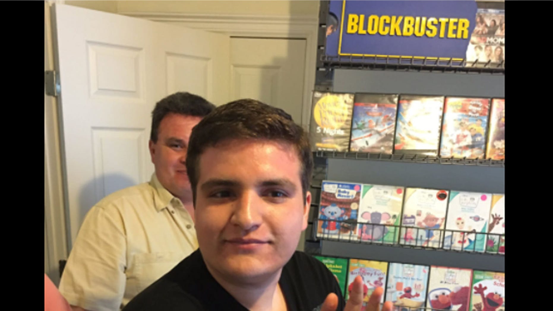 Hector's parents gave him his very own Blockbuster after his favorite store closed.