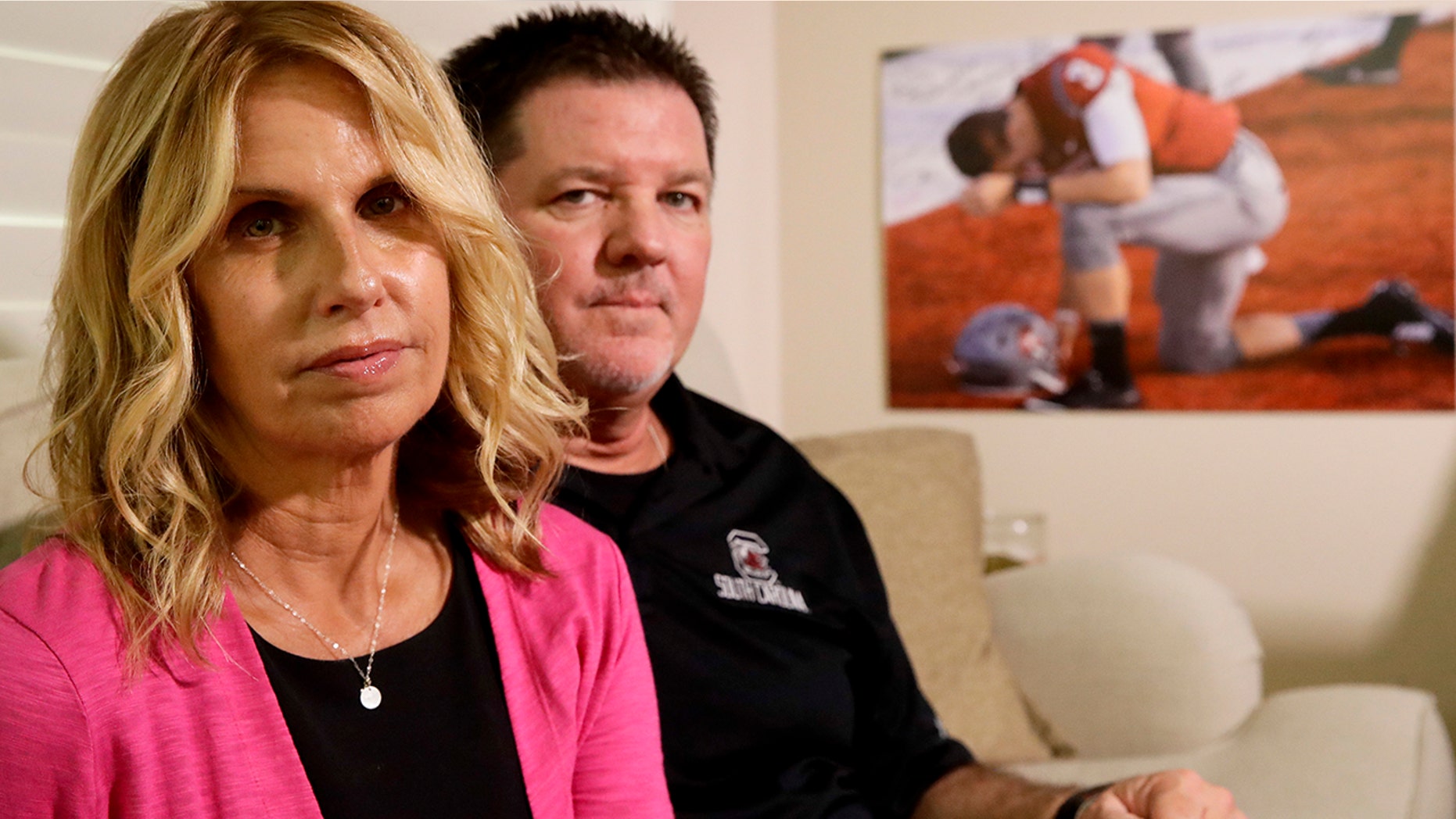 Mark and Kym Hilinski have become advocates for greater awareness of mental health issues among student-athletes after their son's suicide.