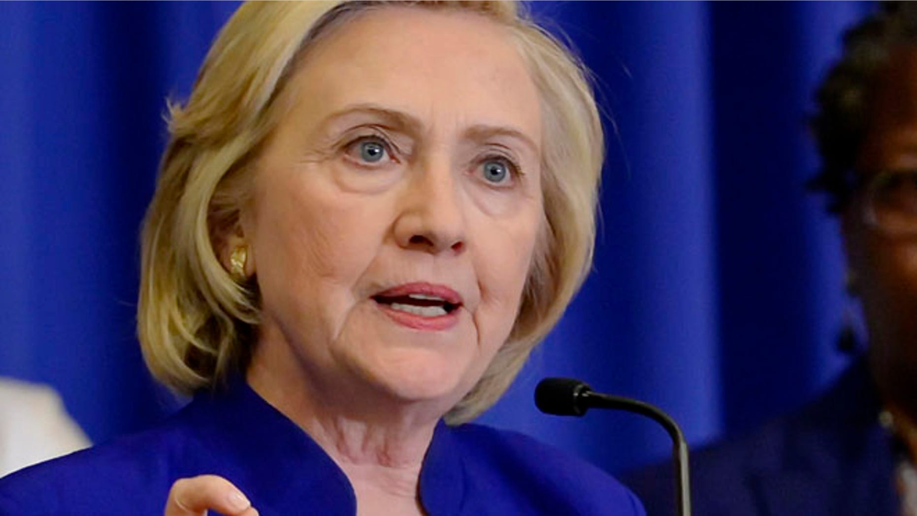 May 27, 2015: Democratic presidential candidate, former Secretary of State Hillary Rodham Clinton speaks in Columbia, S.C. (AP)