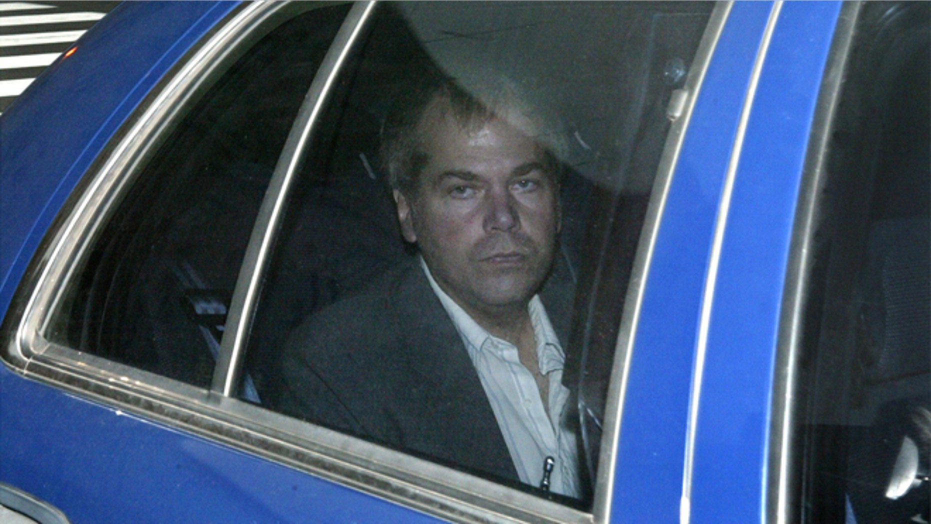 In this Nov. 18, 2003 file photo, John Hinckley Jr. arrives at U.S. District Court in Washington.