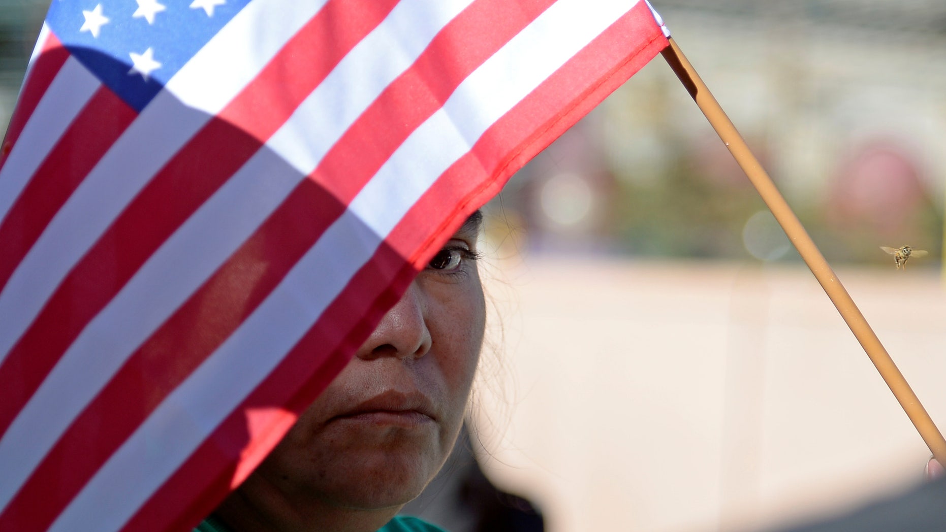 Protesters during a march and rally in Los Angeles, California, on Dec. 18, 2016.