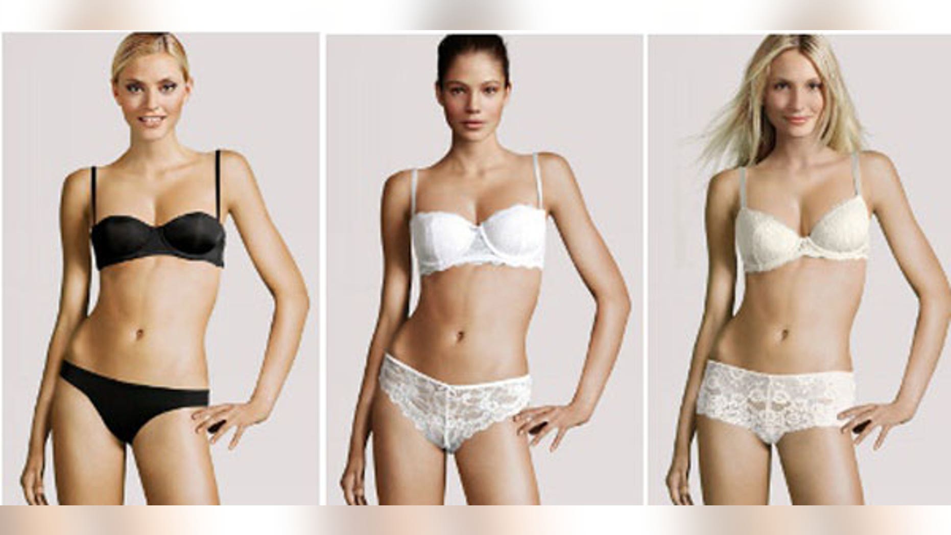 H&M puts real models' heads on the same computer generated body in its online catalog.