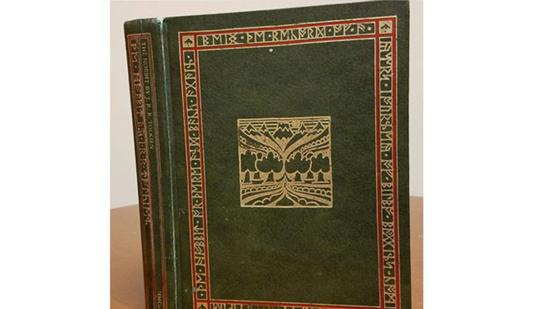 Former Marine returns New York library's copy of J.R.R. Tolkien's "The Hobbit" after nearly 40 years. (Tompkins County Public Library)