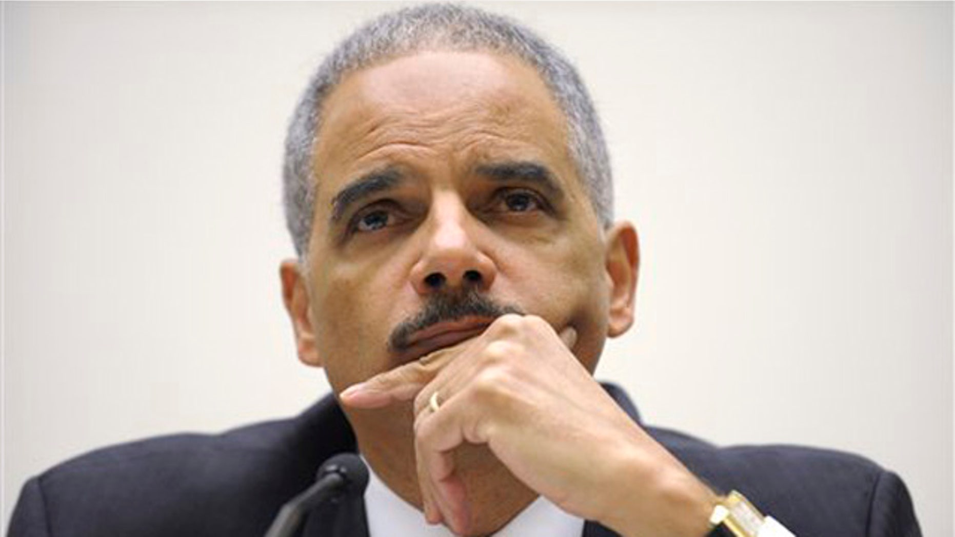 Dec. 8, 2011: Attorney General Eric Holder testifies on Capitol Hill in Washington before the House Judiciary Committee.